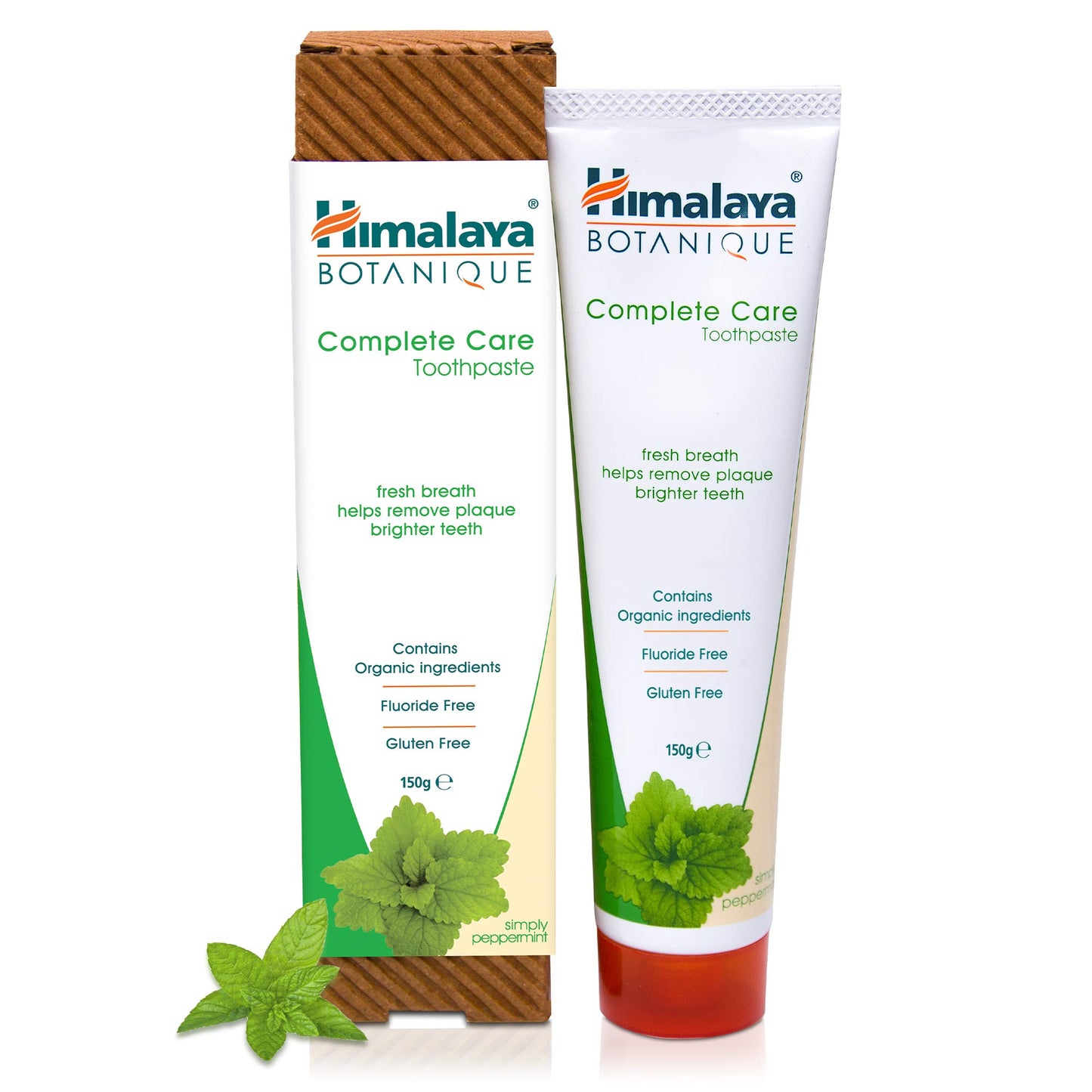 Himalaya Botanique Simply Mint Complete Care Toothpaste Refreshing Mint Flavour | Strong Teeth | Healthy Gums | Fresh Breath - 150g