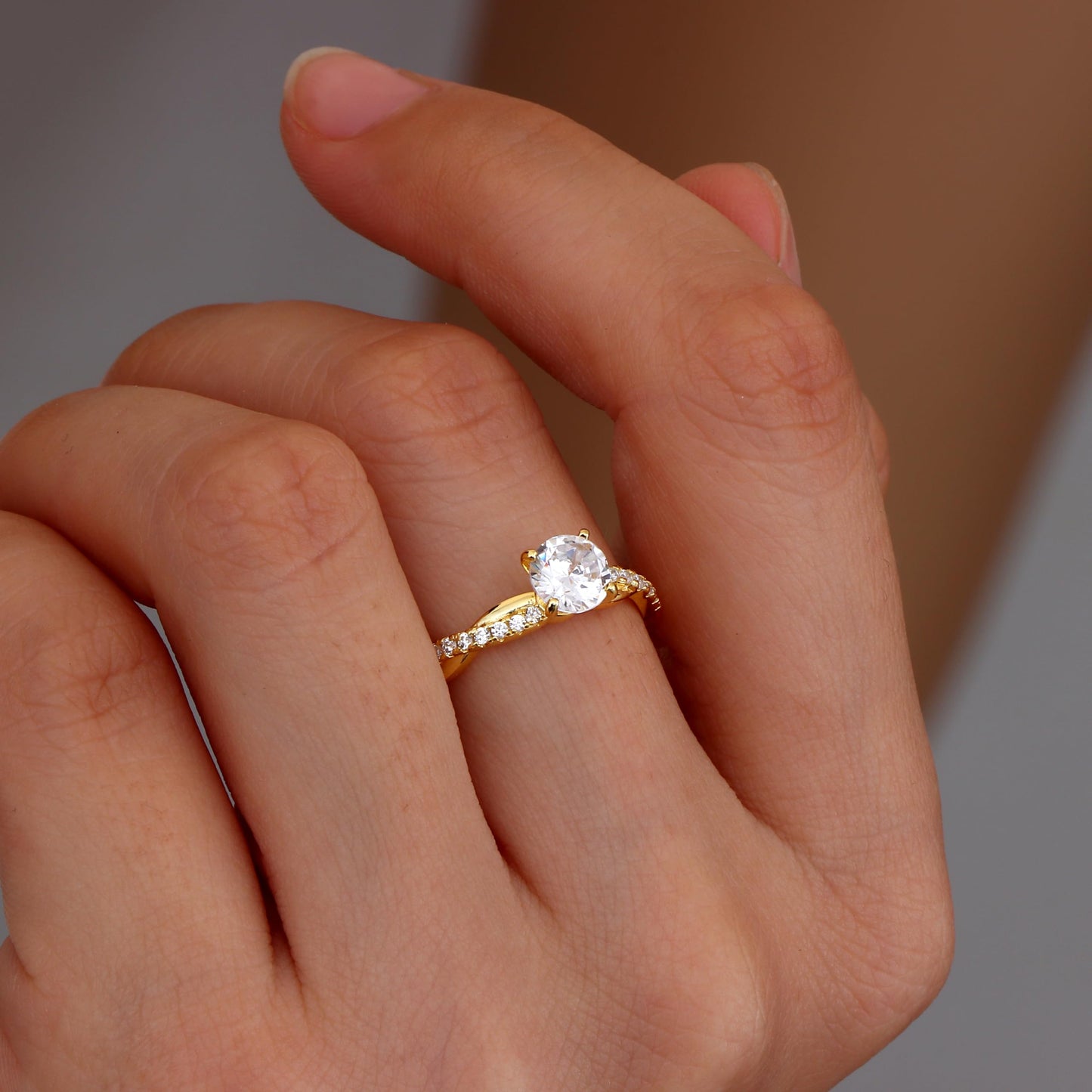925 Sterling Silver Adjustable Ring for Women