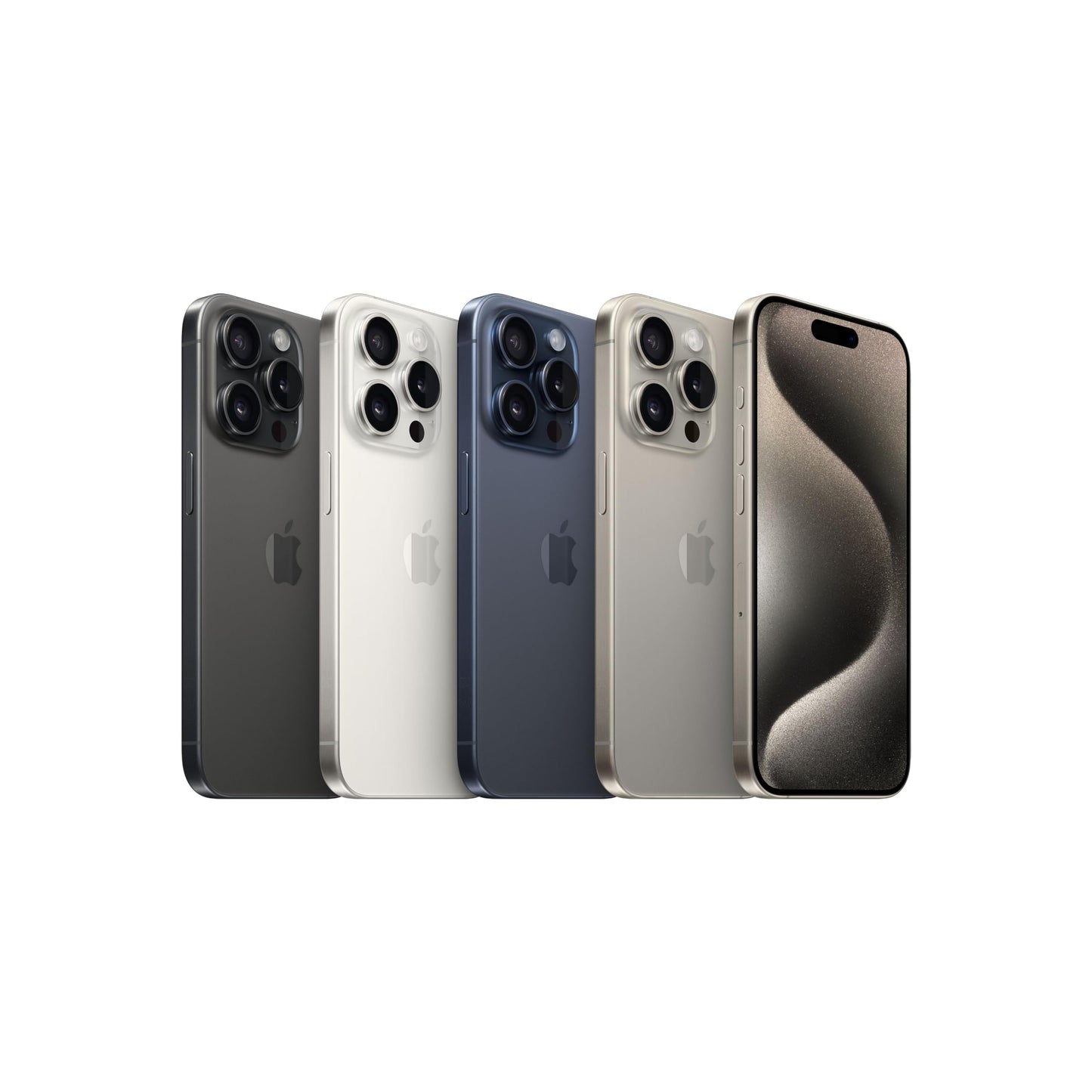 Apple iPhone 15 Pro – Titanium Design, A17 Pro Chip, 48 MP Camera, 120 Hz Display