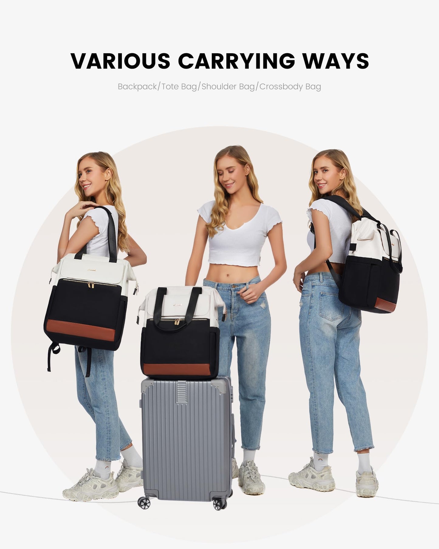 LOVEVOOK Women’s Laptop Backpack