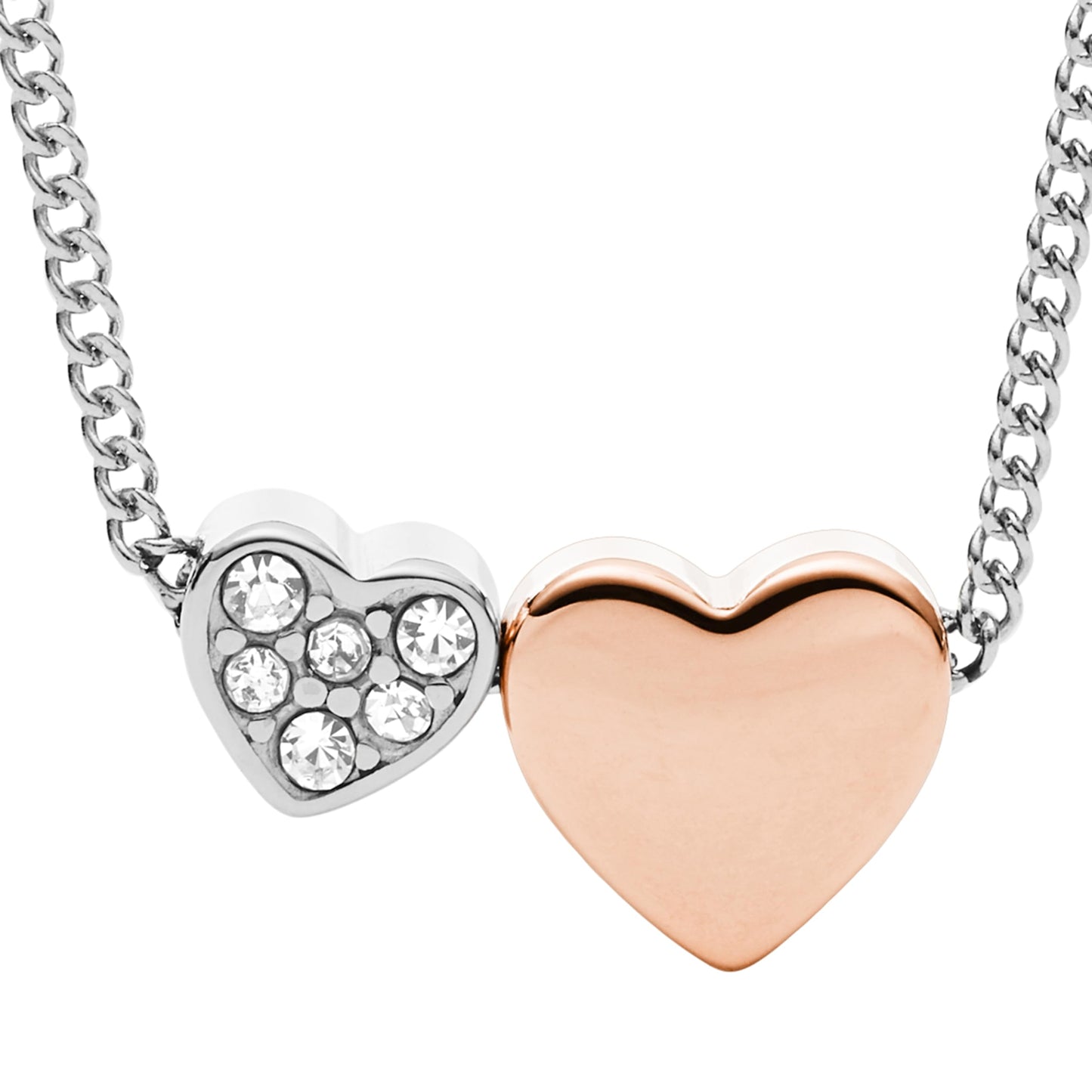 Fossil Women's Vintage Necklace – Stainless Steel