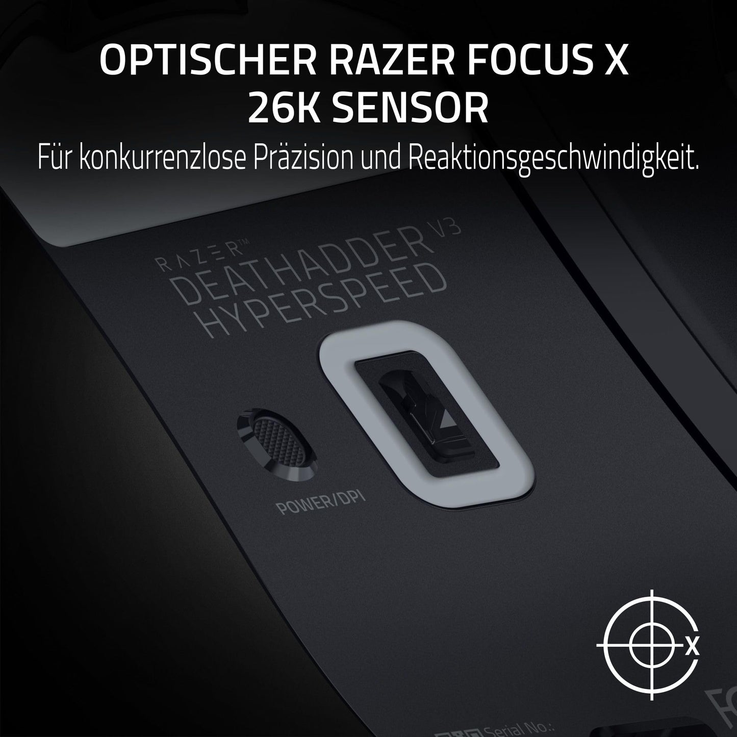 Razer DeathAdder Essential (2021) - Kabelgebundene Gaming-Maus mit Optischem Sensor mit 6400 DPI (5 programmierbare Tasten, Ergonomischer Formfaktor, 10 Millionen Klicks Lebensdauer) Schwarz