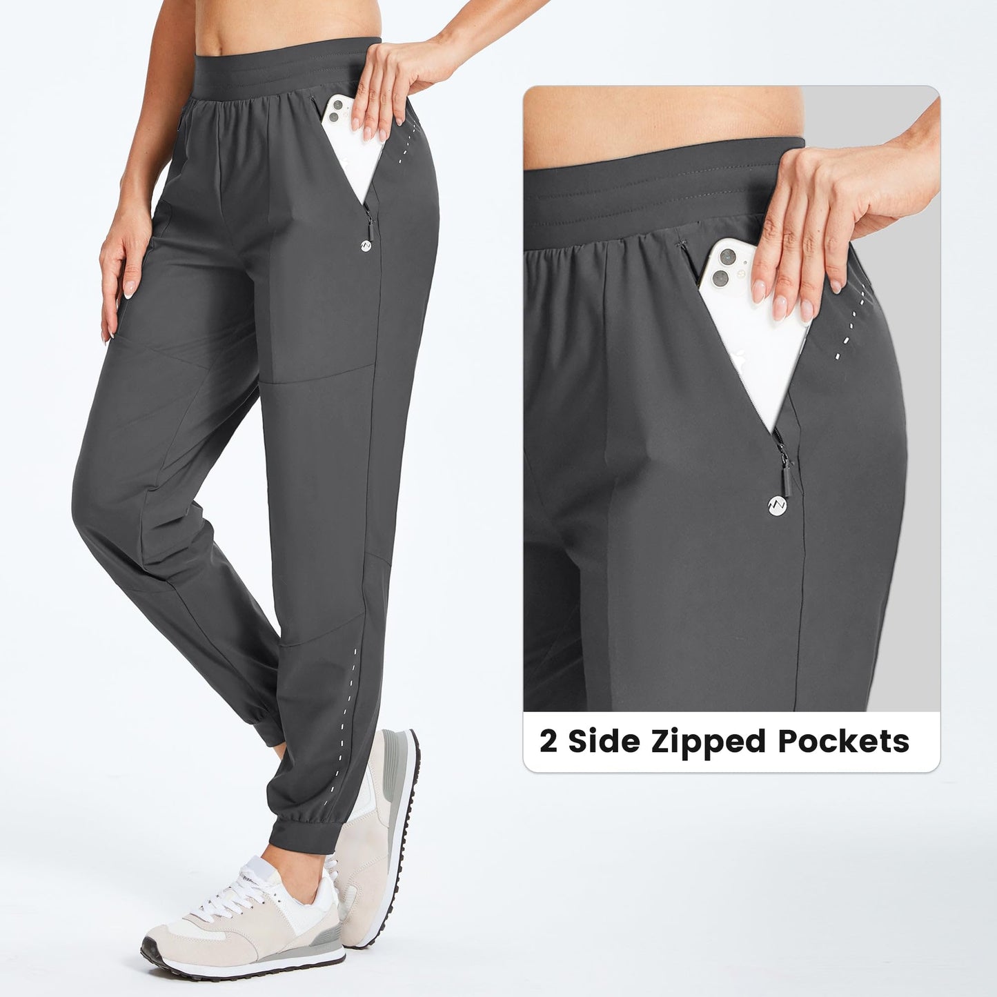 Women’s Athletic Jogger Pants – Lightweight, Quick-Dry Running & Workout Pants