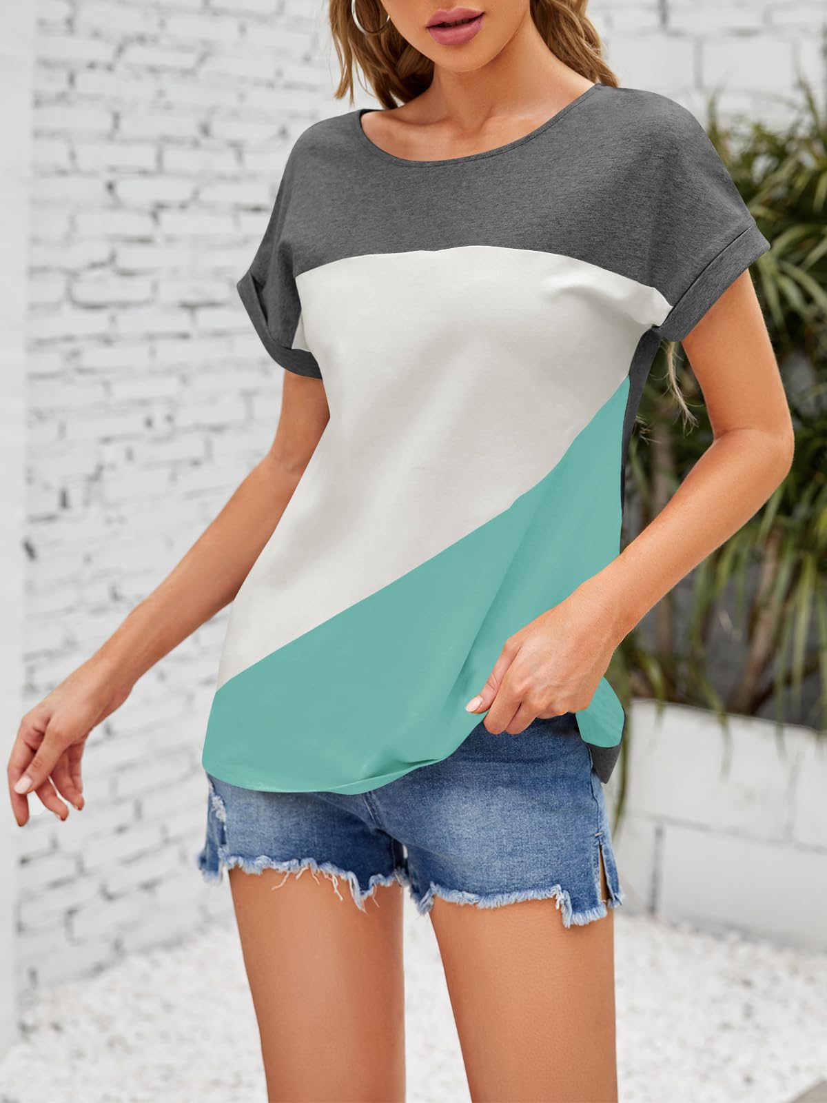 Women's Color Block T-Shirt