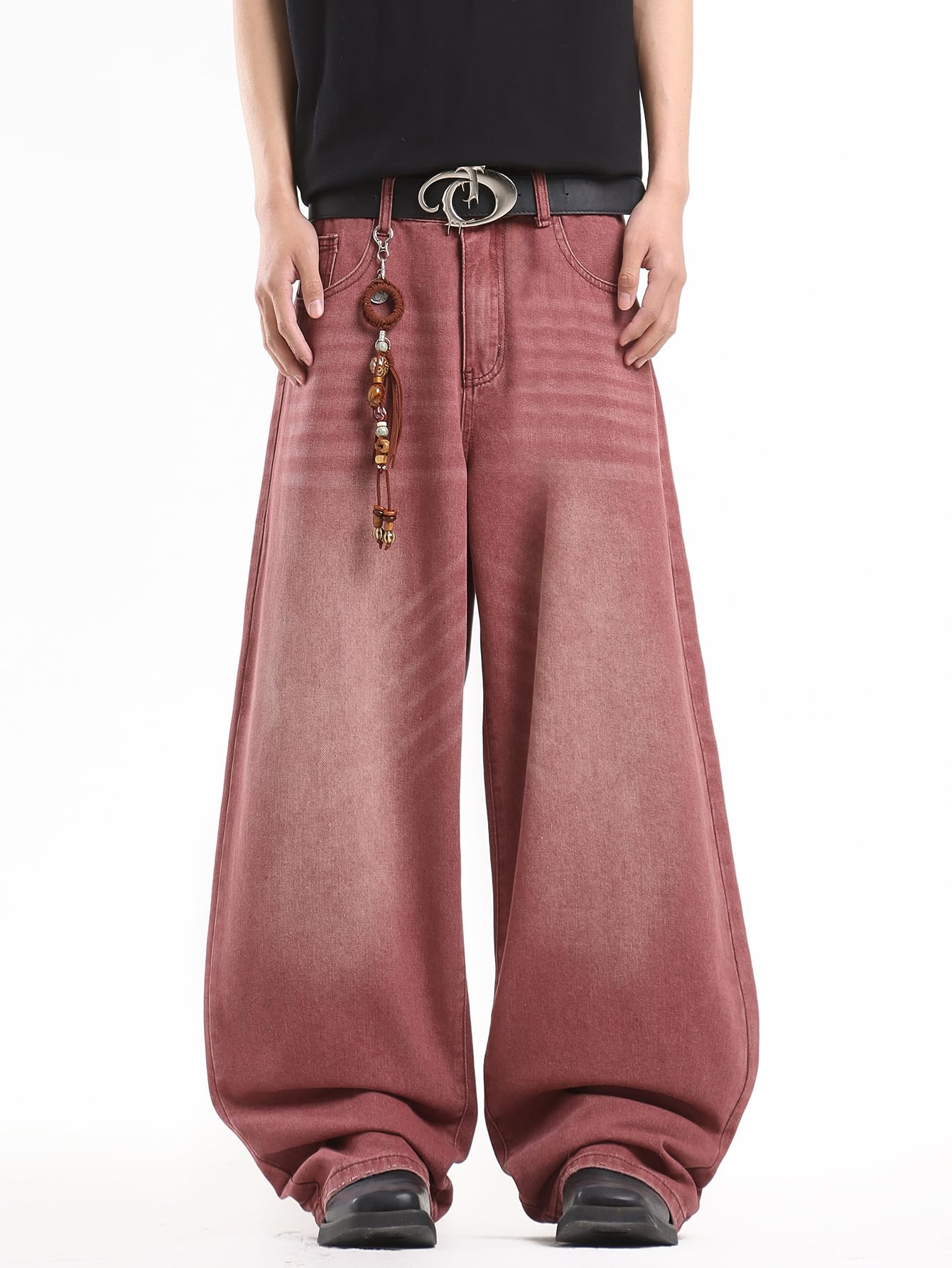 Zewool Men’s Baggy Hip Hop Jeans