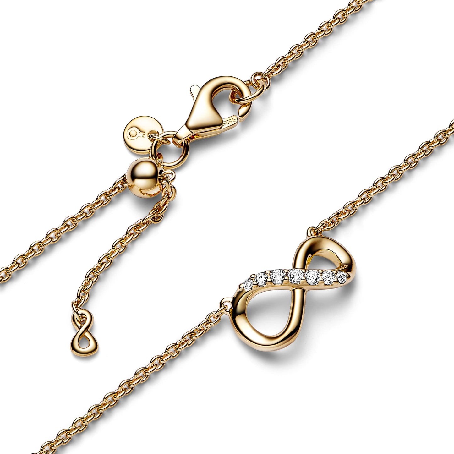 Pandora Moments Eternity Heart Necklace