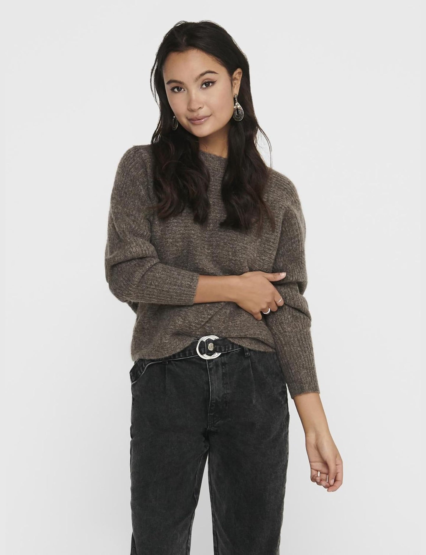ONLY Women’s Onldaniella Knit Sweater – Soft, Stylish & Timeless Pullover
