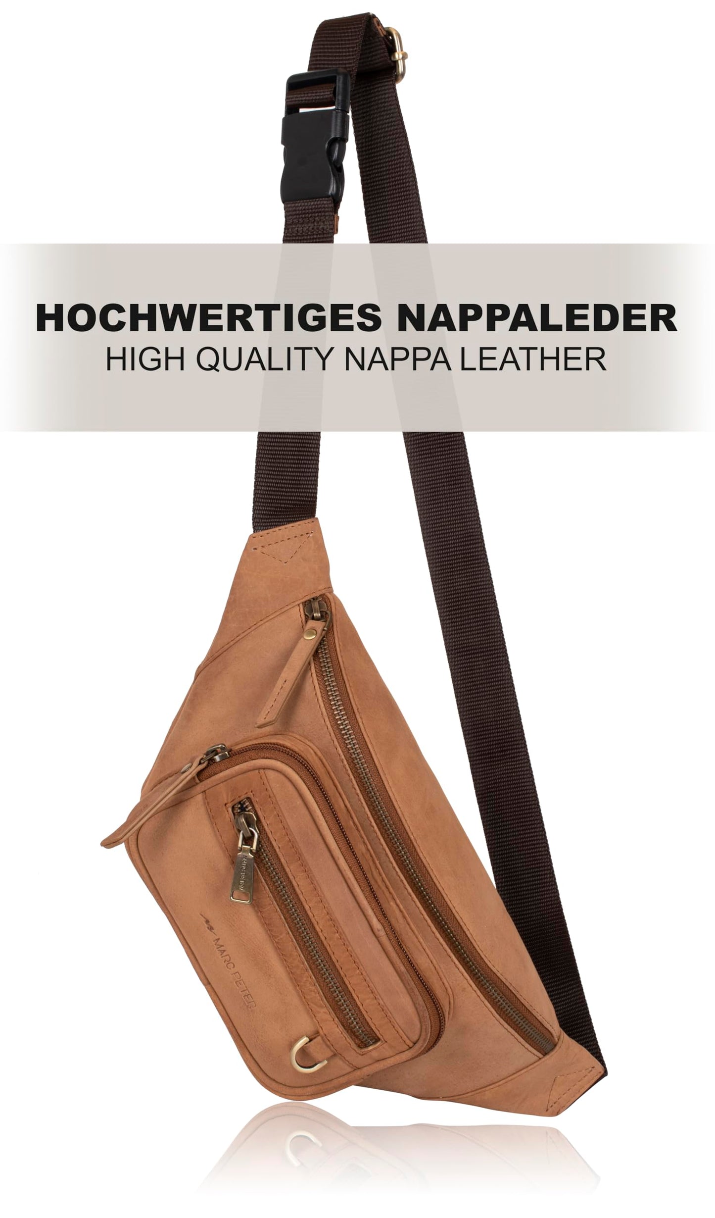 Marc Peter® Varadero Leather Waist Bag