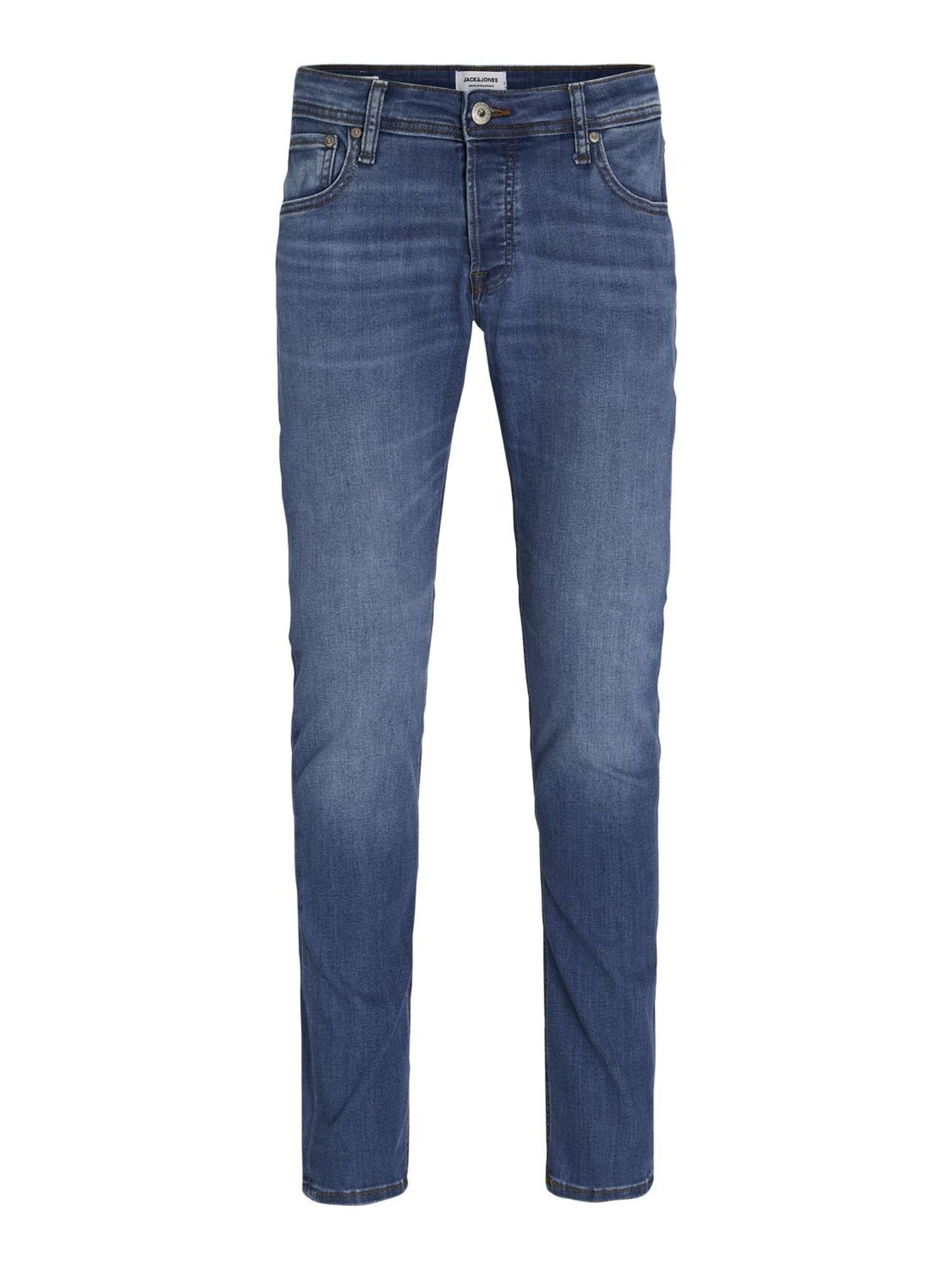 JACK & JONES Men’s Slim Fit Jeans – Stretch Denim with Tapered Leg