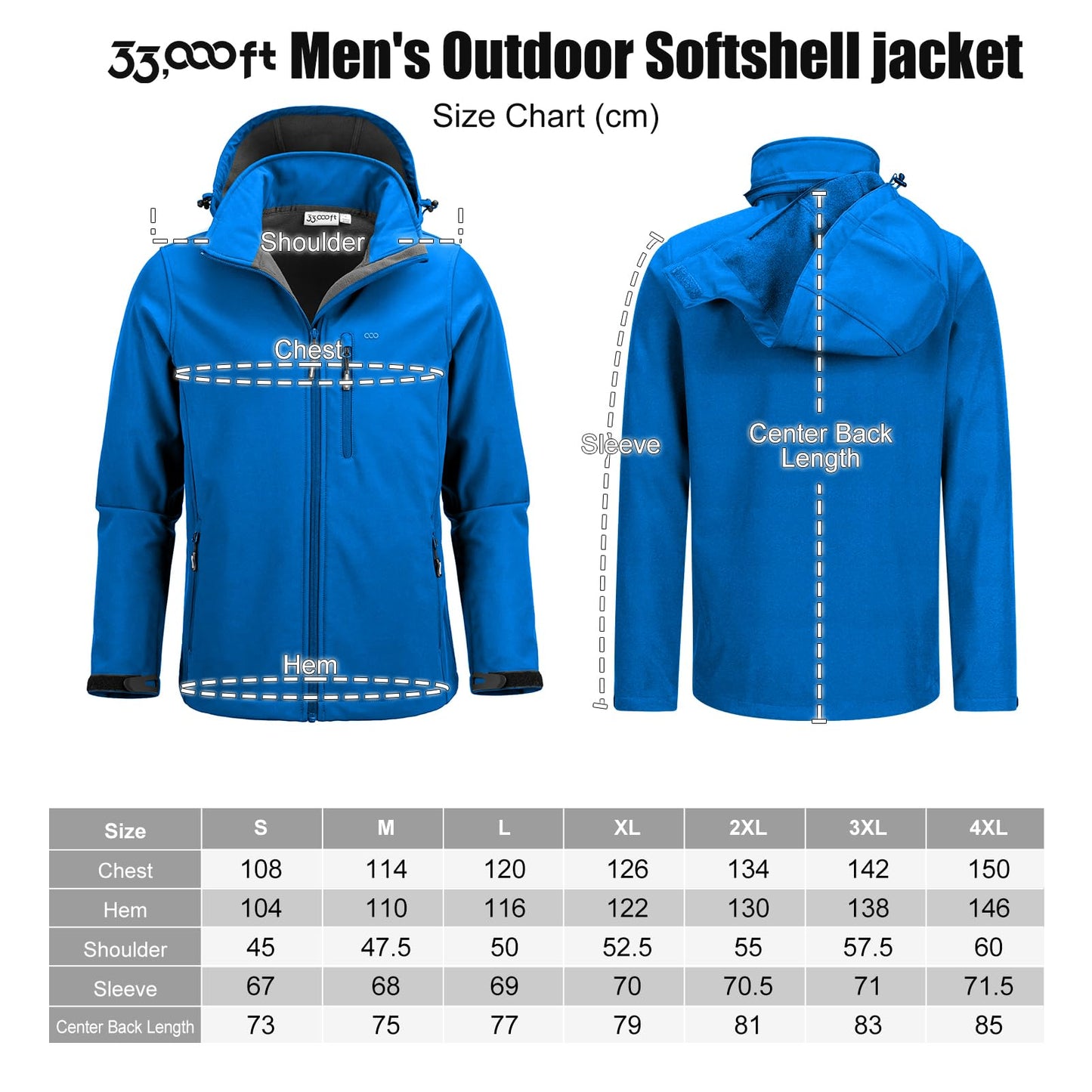 Men’s Waterproof Softshell Jacket