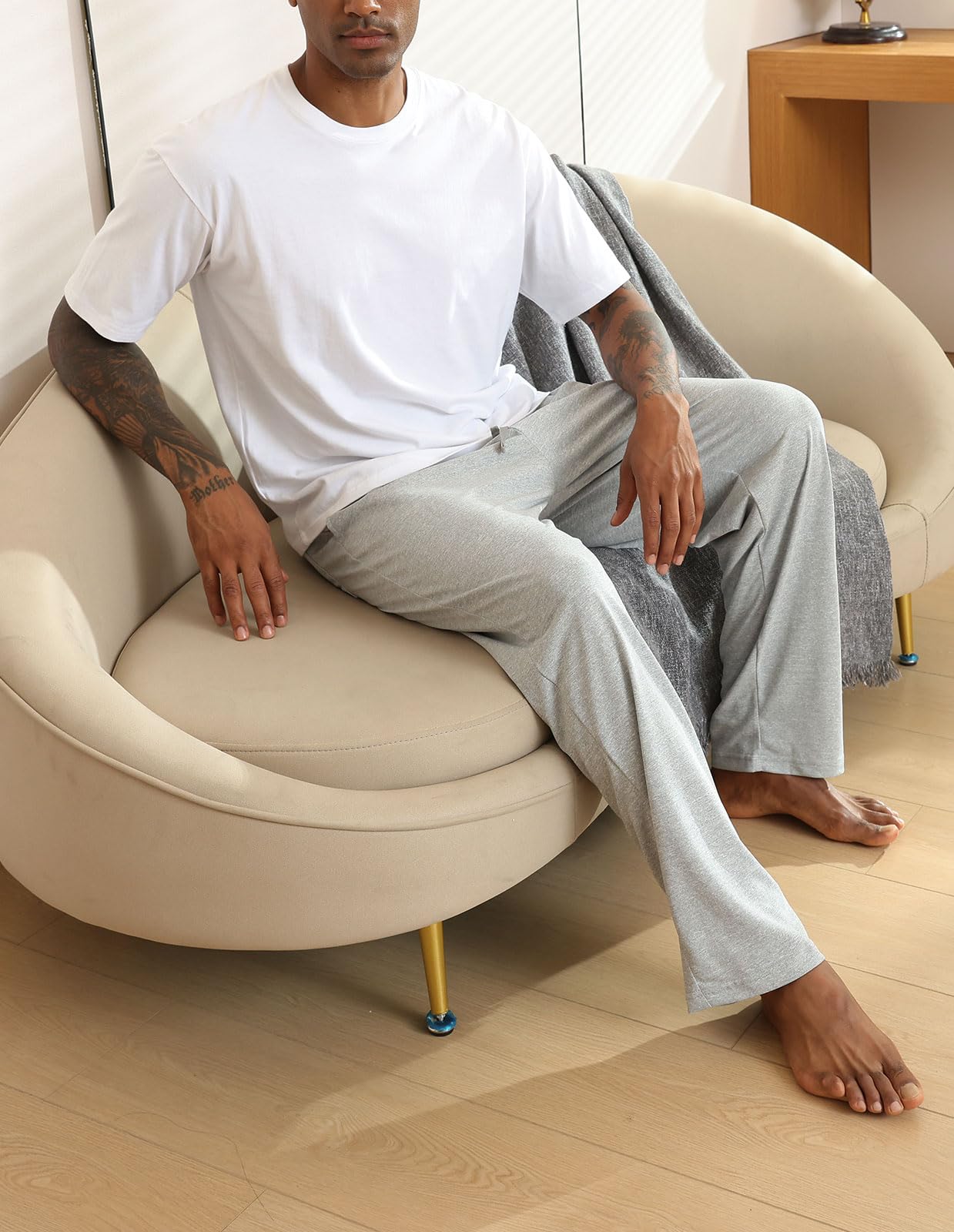 Halfword Men’s Jogging Pants – Lightweight Training & Yoga Sweatpants