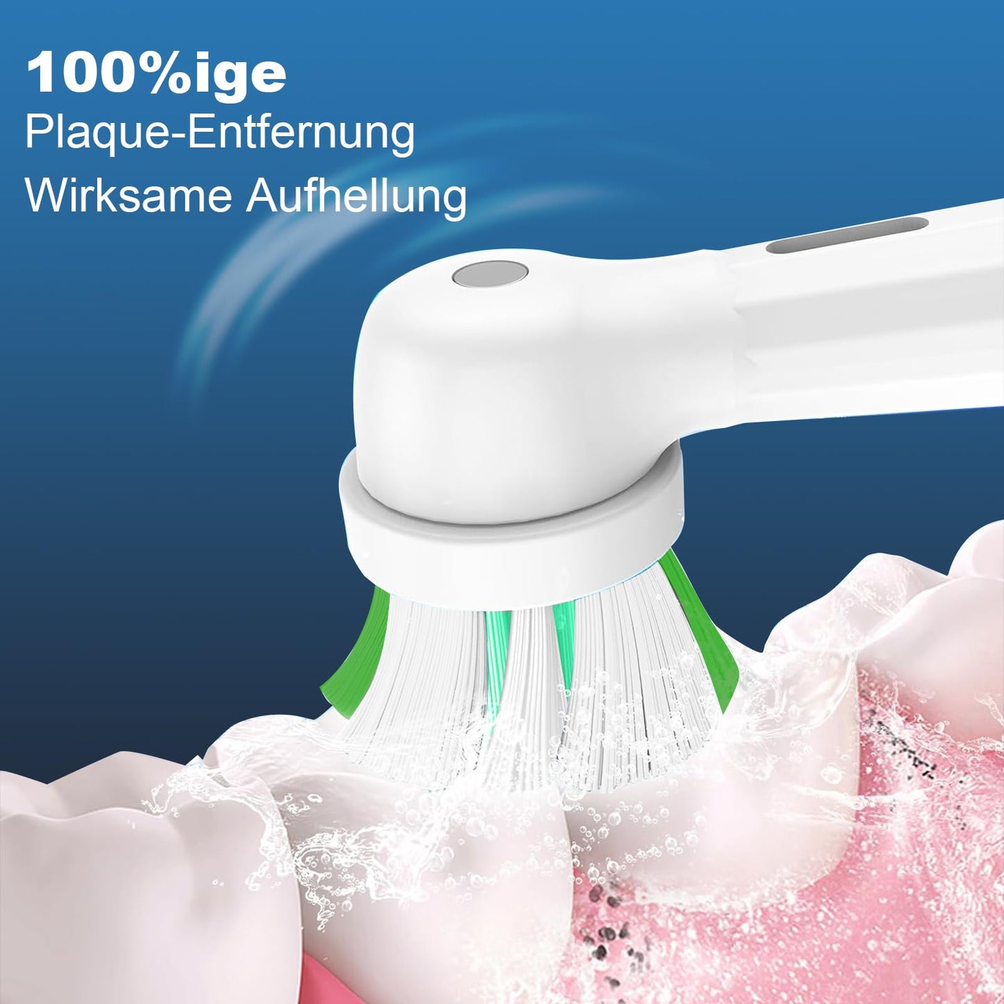 12er Aufsteckbürsten Kompatibel mit Oral B iO 3N 3 4 5 6 7 8 9 10 Series Zahnbürste Elektrische, IO Zahnbürste Aufsätze Für Zahnfleischpflege und Zahnreinigung (Schwarz/Weiß)
