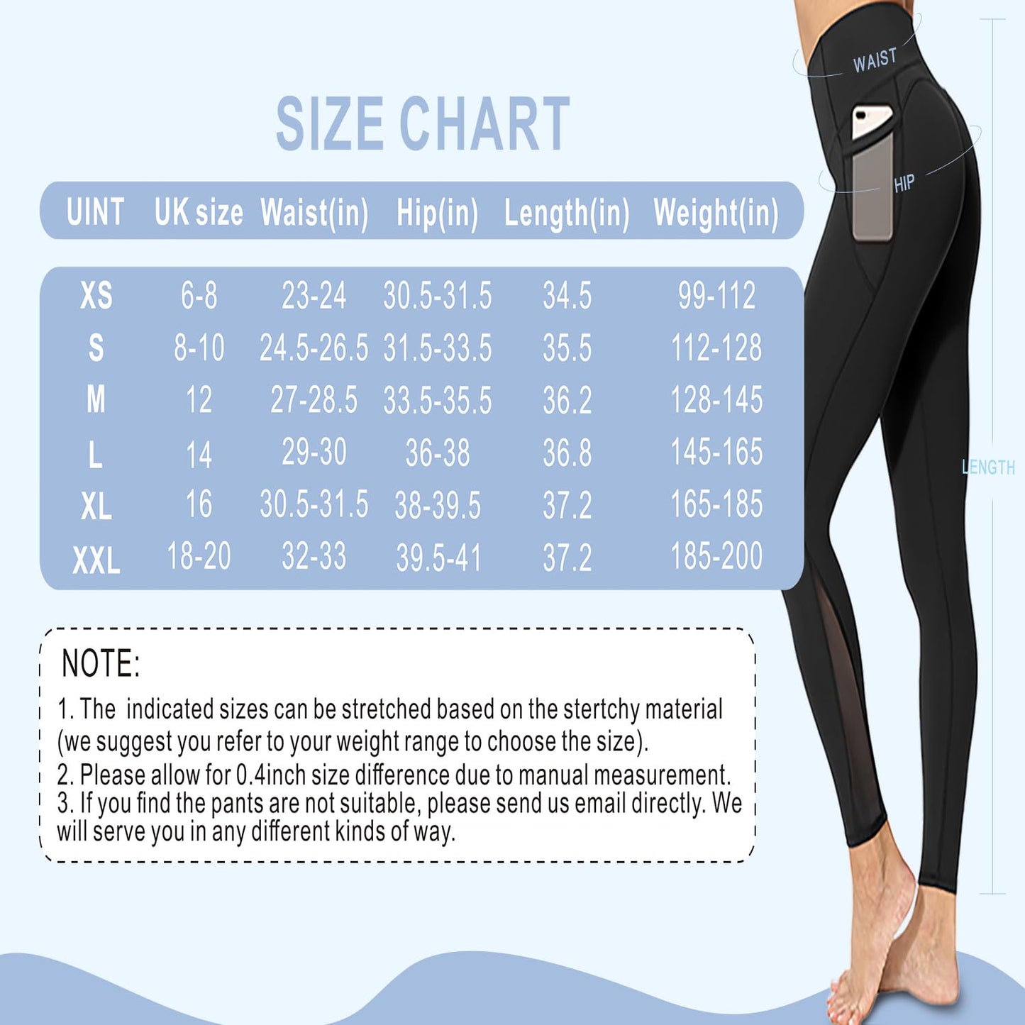 Sport Leggings for Women with Pockets – Comfortable for Yoga, Fitness & Running