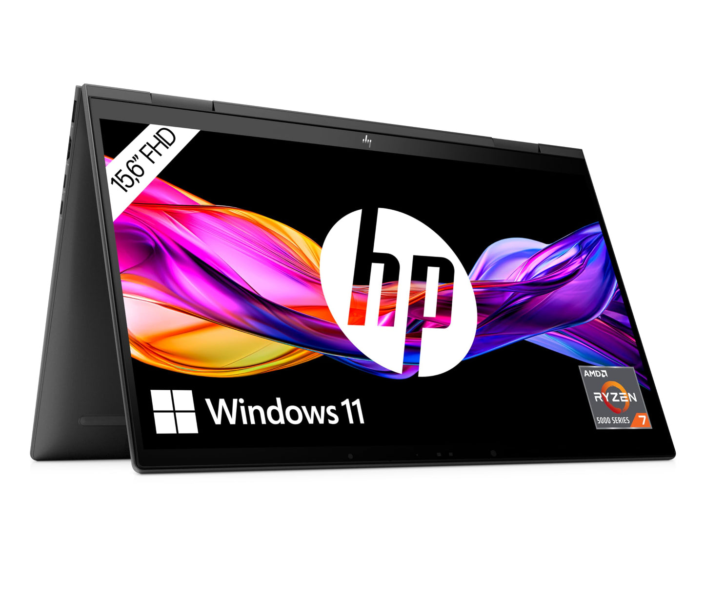HP Envy x360 15.6" FHD Touch, Ryzen 7, 2-in-1 Convertible Laptop