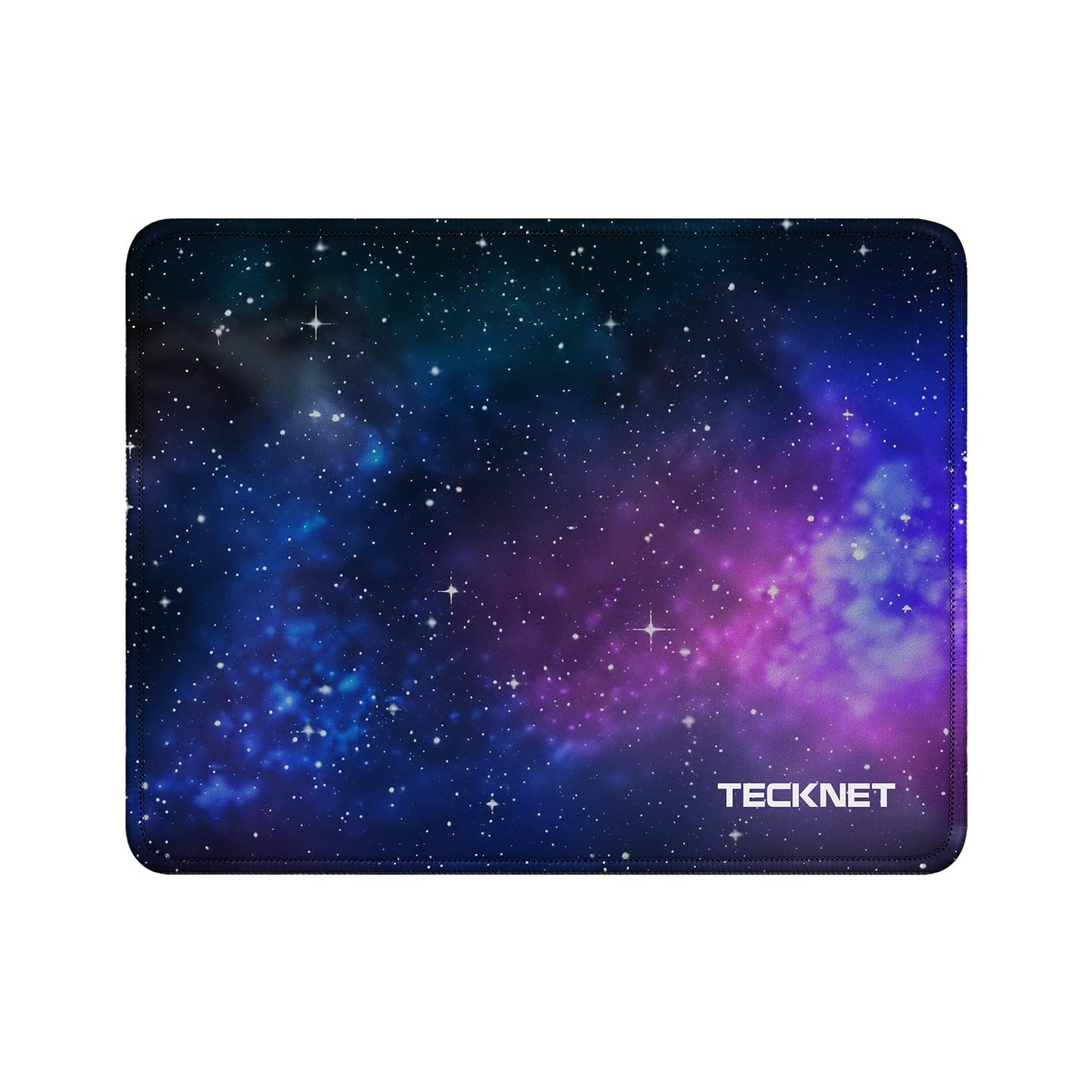 TECKNET Mauspad, 280 x 210 mm Gaming Mousepad mit Wasserdicht und Rutschfester Gummi für PC-Büro, Arbeit, Gaming, Studium, Laptop, Computer, Zuhause-Schwarz