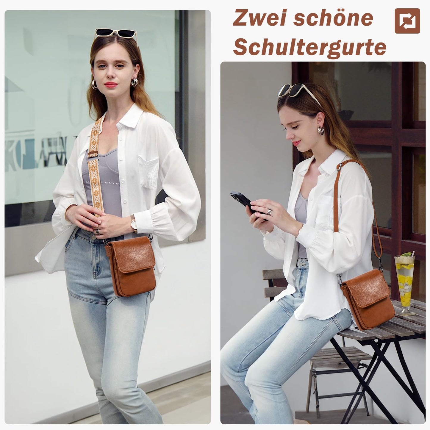 Mini Crossbody Phone Bag for Women