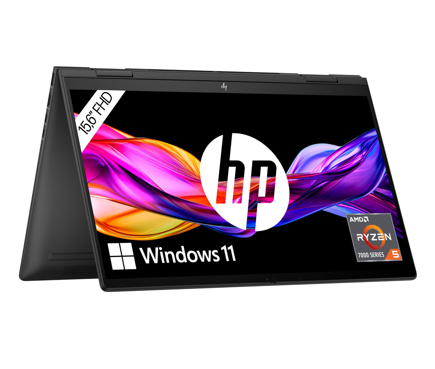 HP Envy x360 15.6" FHD Touch, Ryzen 7, 2-in-1 Convertible Laptop