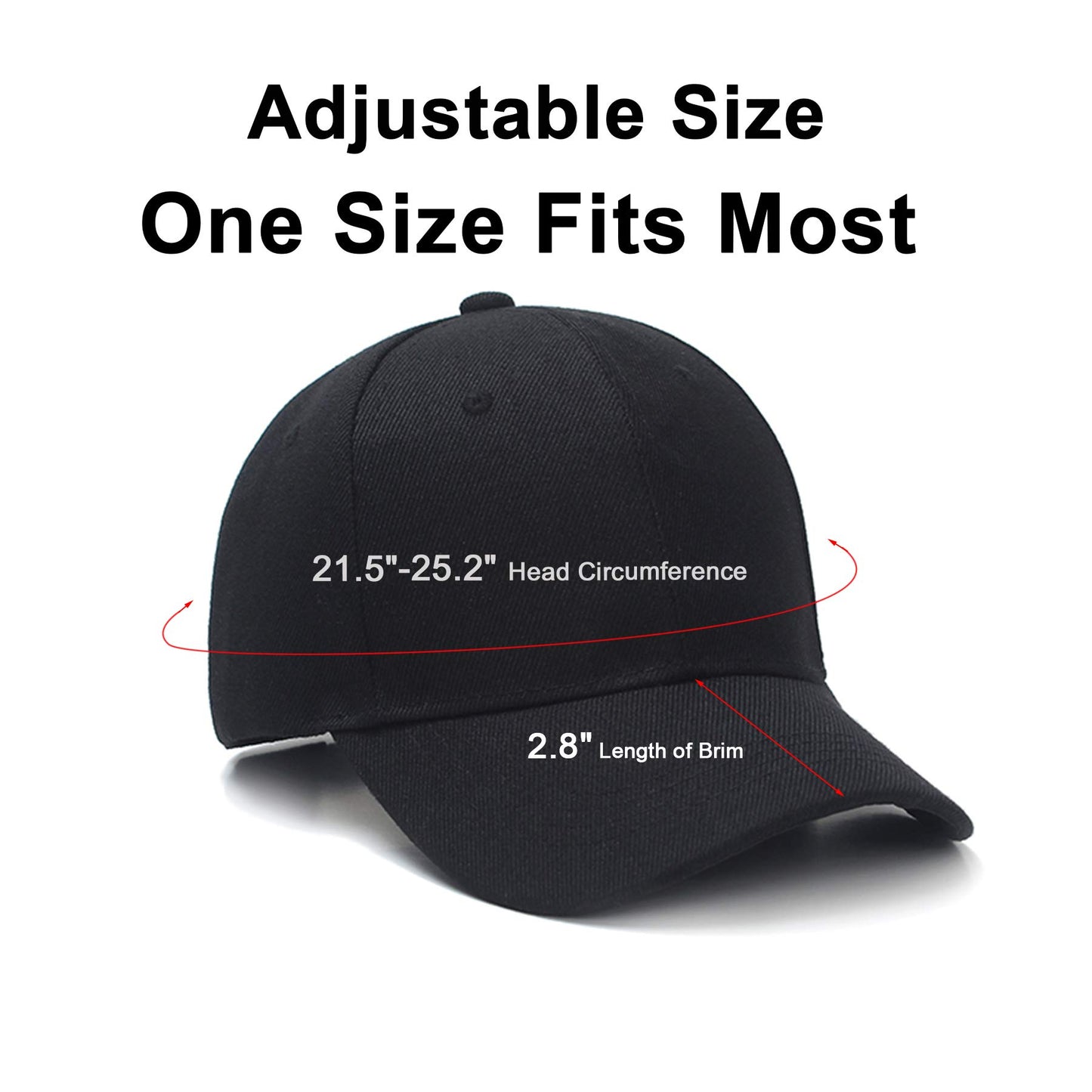 PFFY 2 Packs Baseball Cap Golf Dad Hat for Men and Women