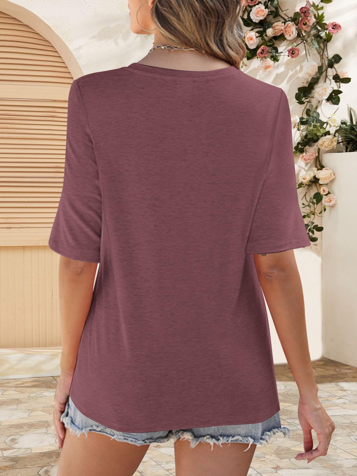 Minetom Women’s Half Sleeve T-Shirt