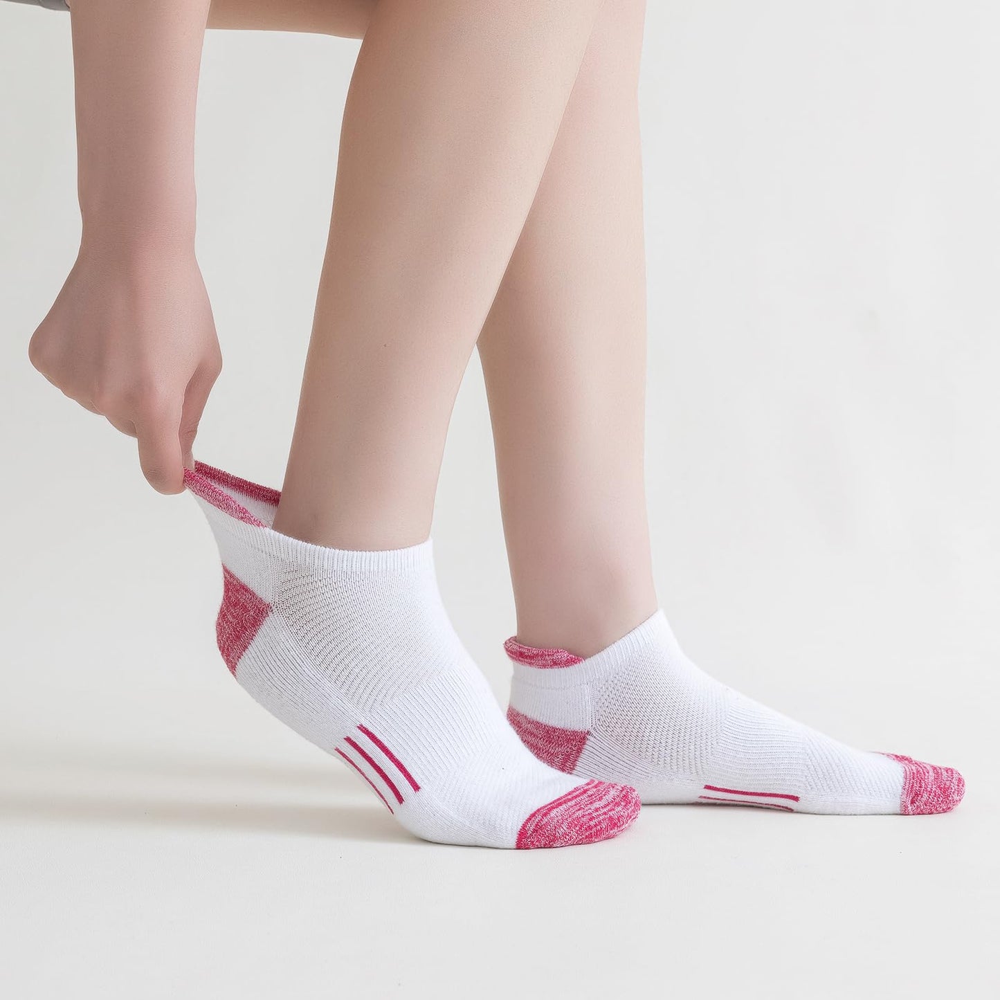 Women's Sneaker Socks – Cotton Low-Cut Sports Socks