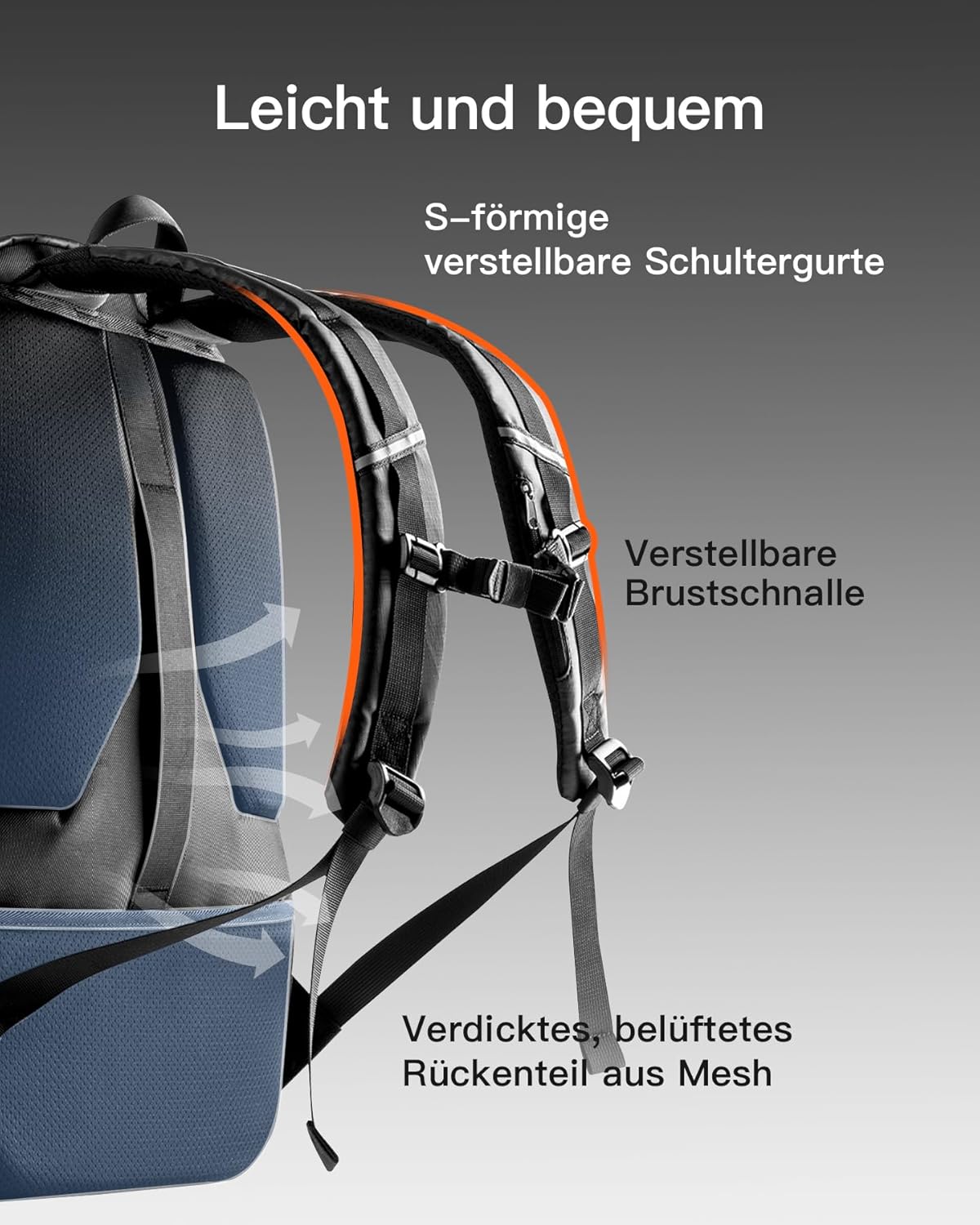 Inateck 40L Travel Backpack