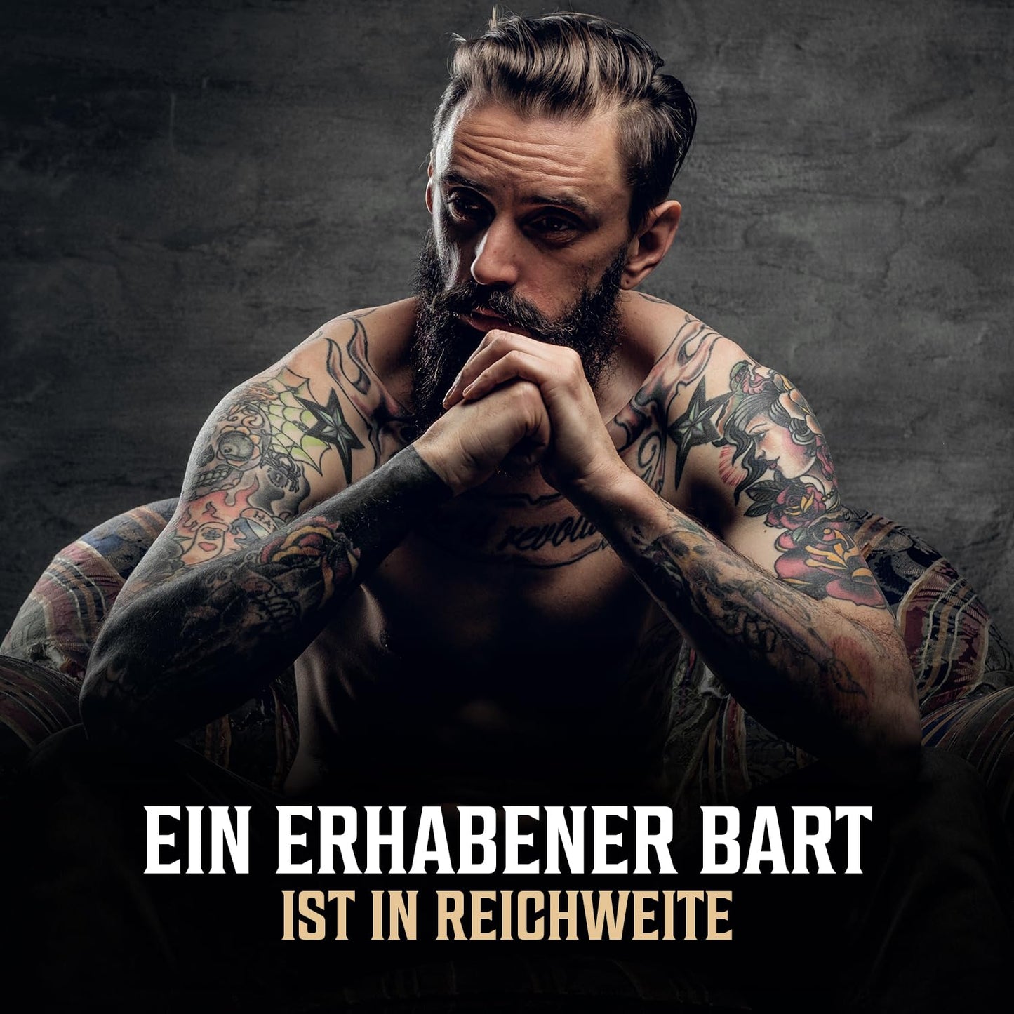 Viking Revolution - Bartöl - Macht Weich, Schützt und Stärkt - Natürliches Argan- und Jojobaöl - Bartöl Herren - Geschenke Für Männer - Sandelholz - 30 ml