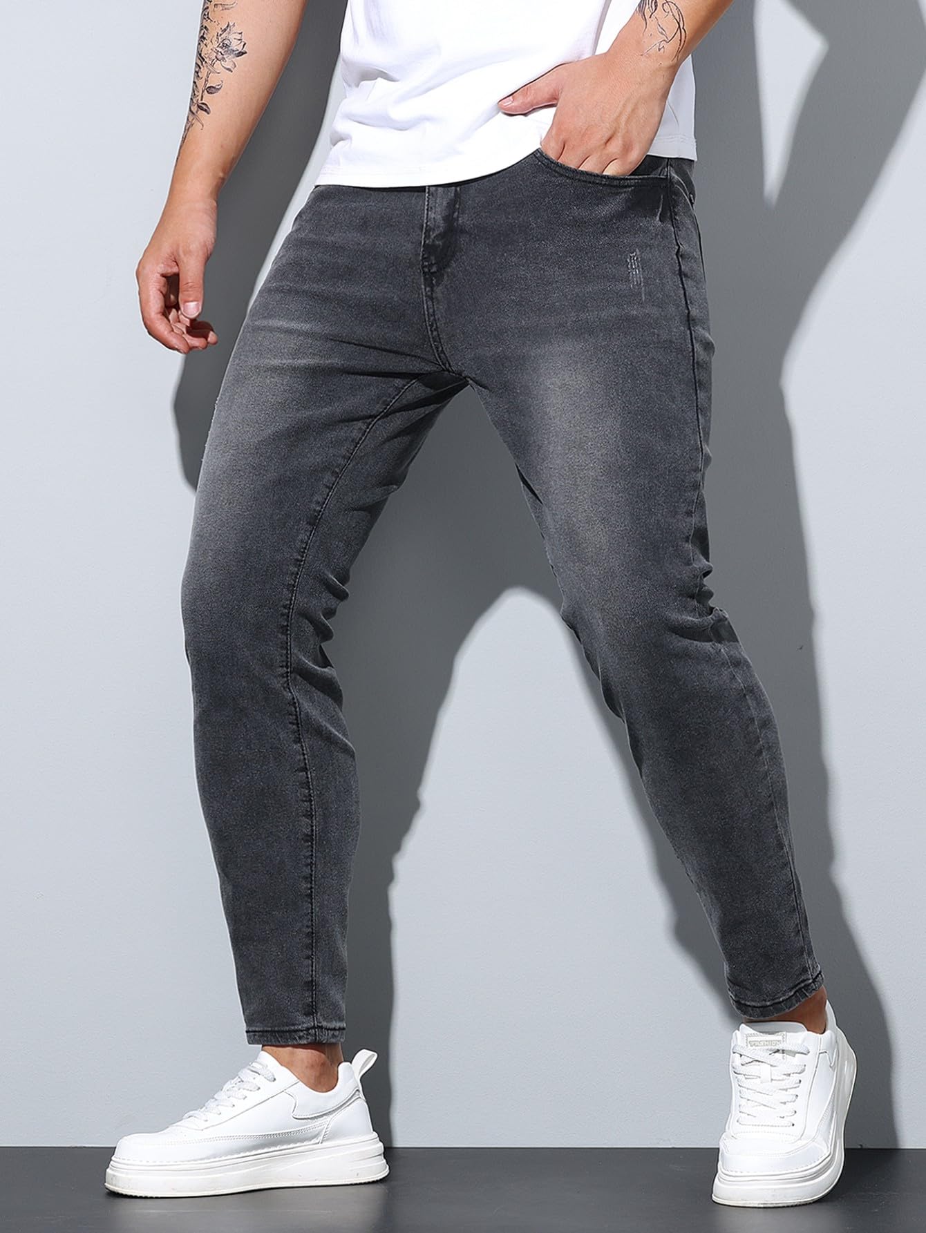 Zewool Men’s Casual Stretch Slim Fit Jeans