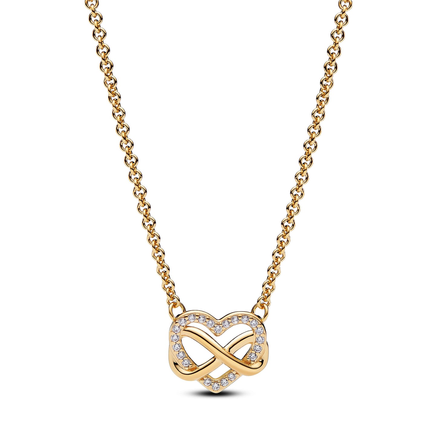 Pandora Moments Eternity Heart Necklace
