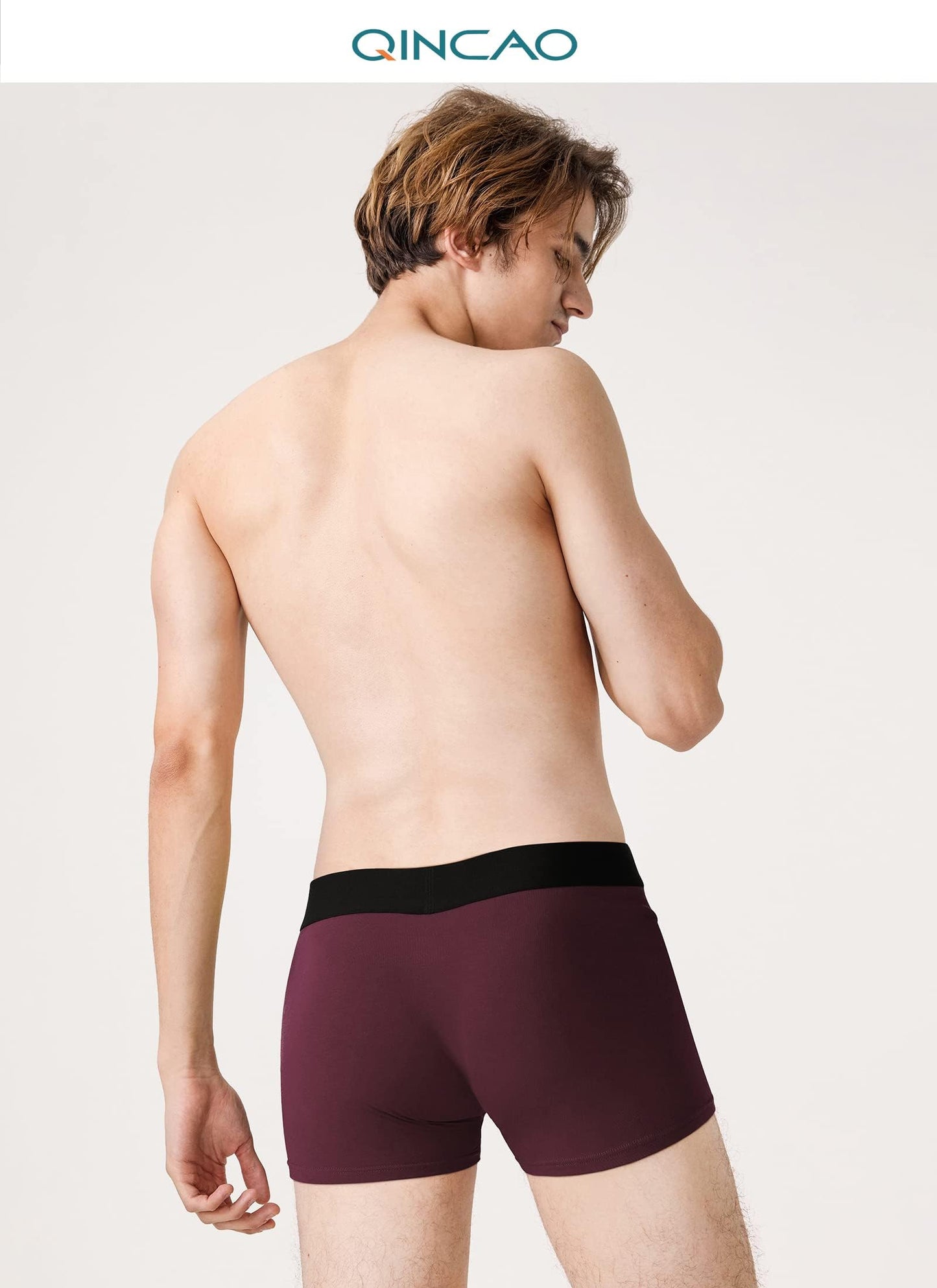 QINCAO Men’s Boxer Shorts 6-Pack