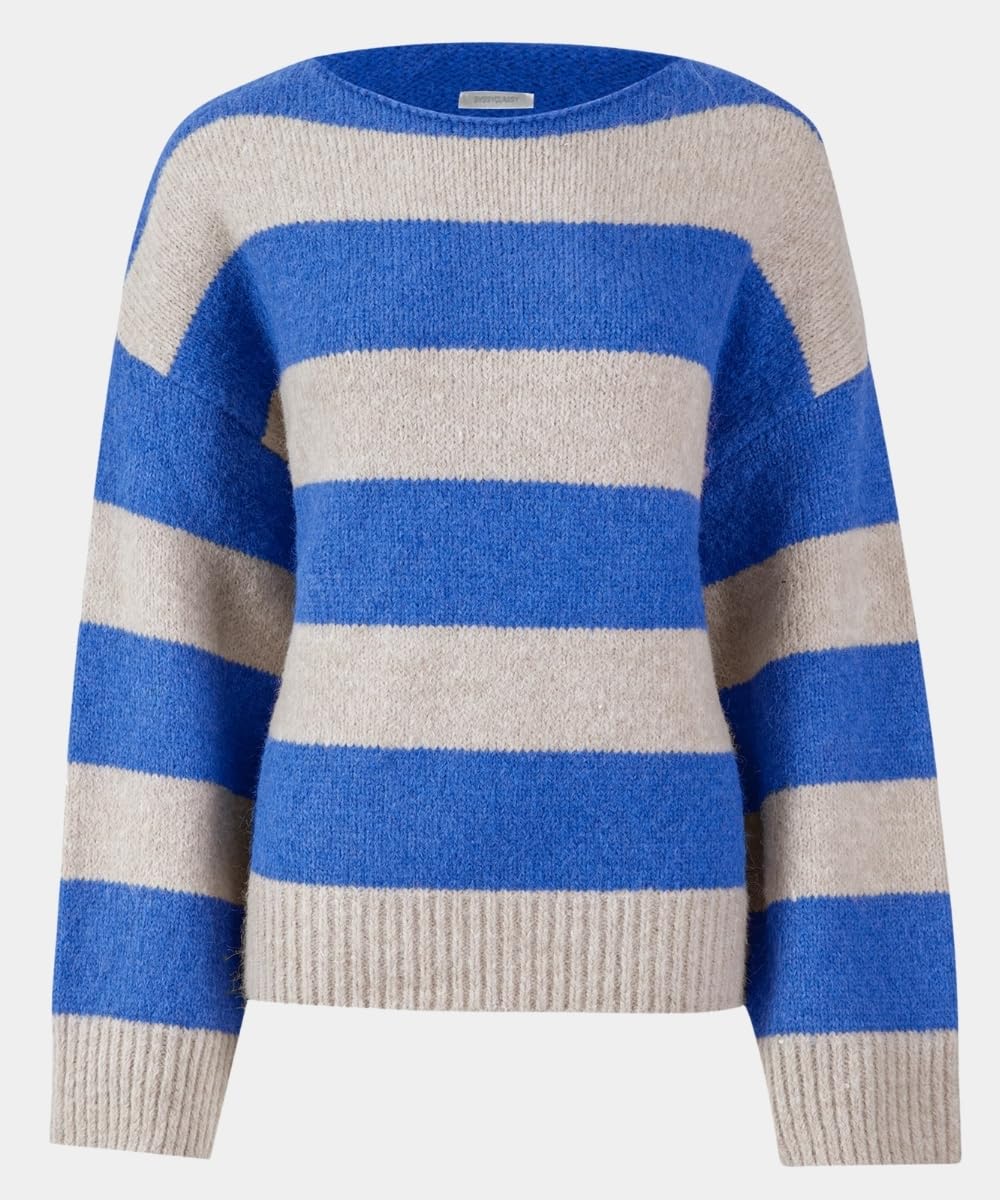 SASSYCLASSY Women’s Striped Oversize Sweater