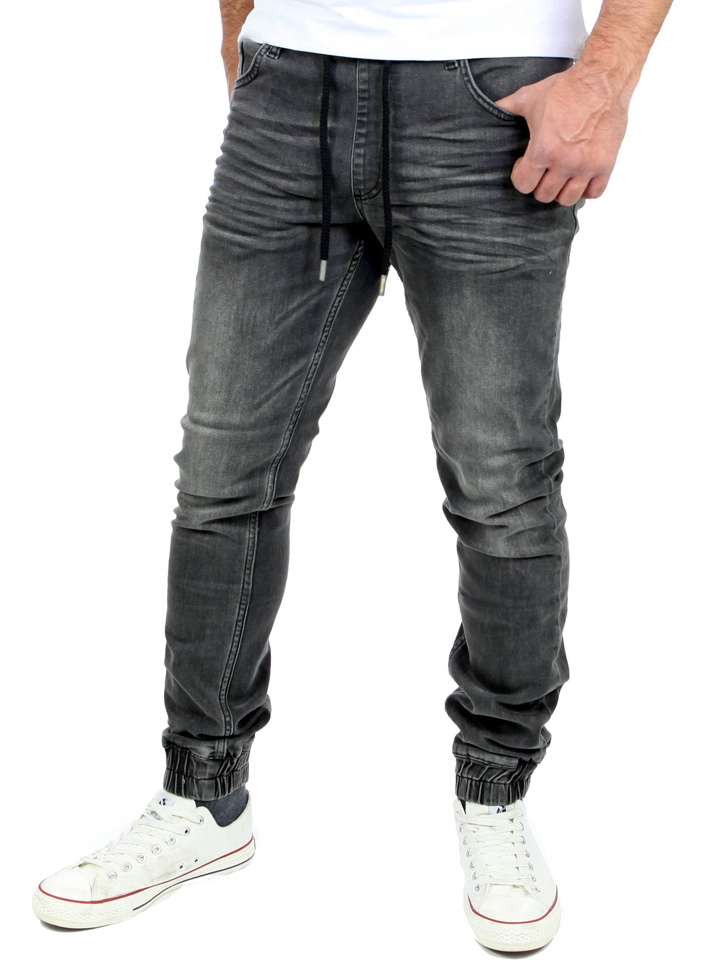 Reslad Men’s Slim Fit Jogger Jeans