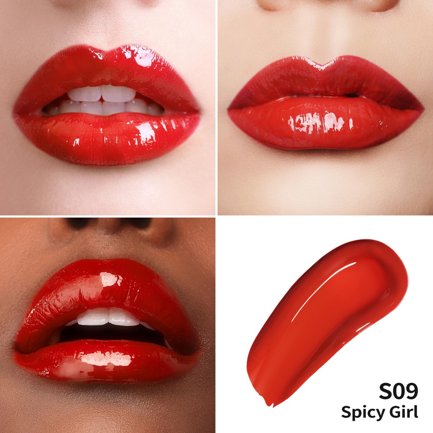 Oulac Mauve Nude Lipgloss Glossy Lip Plumper for Fuller-Looking Lips (4.5ml, S08)