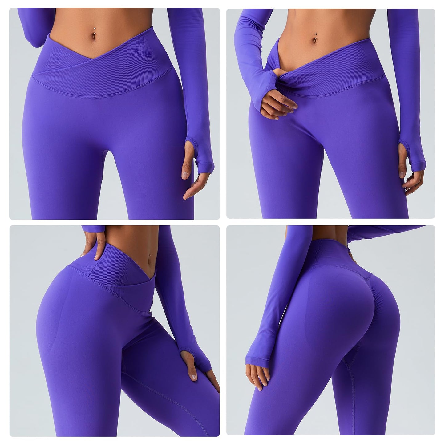Women’s Scrunch Butt Leggings – High Waist, Seamless Yoga Pants for Fitness