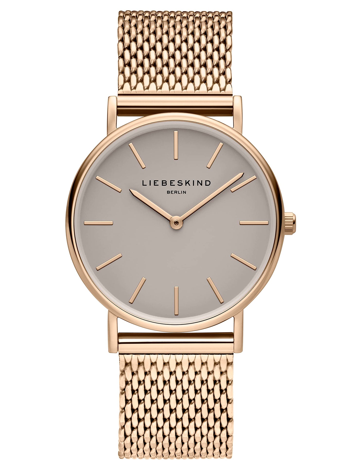 Liebeskind ladies analog quartz watch with stainless steel bracelet