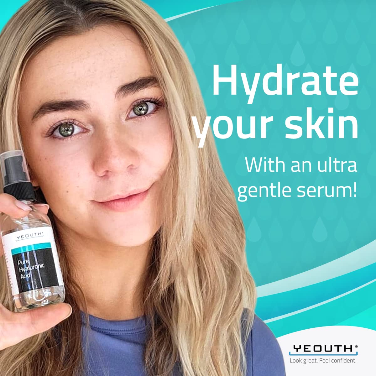 YEOUTH Hyaluronic Acid Serum – Intense Hydration for All Skin Types