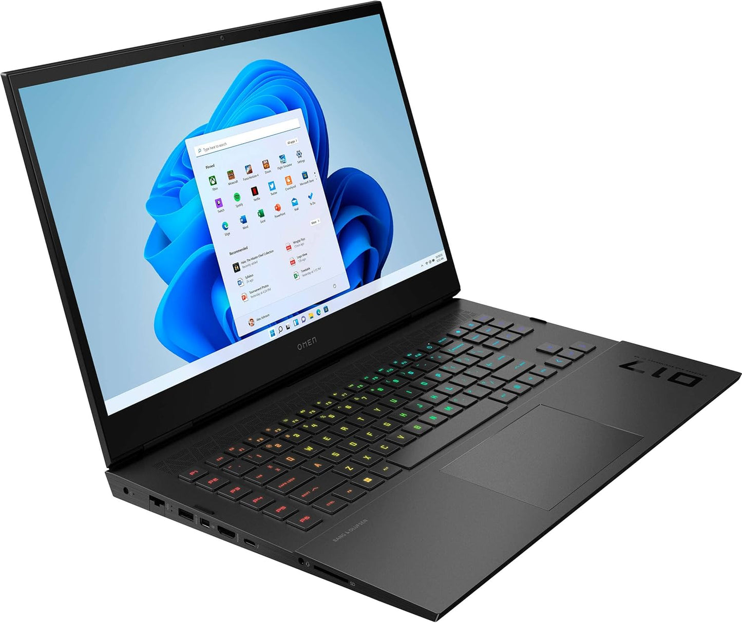 HP OMEN 17 Gaming Laptop – 17.3" QHD 165Hz, i7-13700HX, RTX 4070