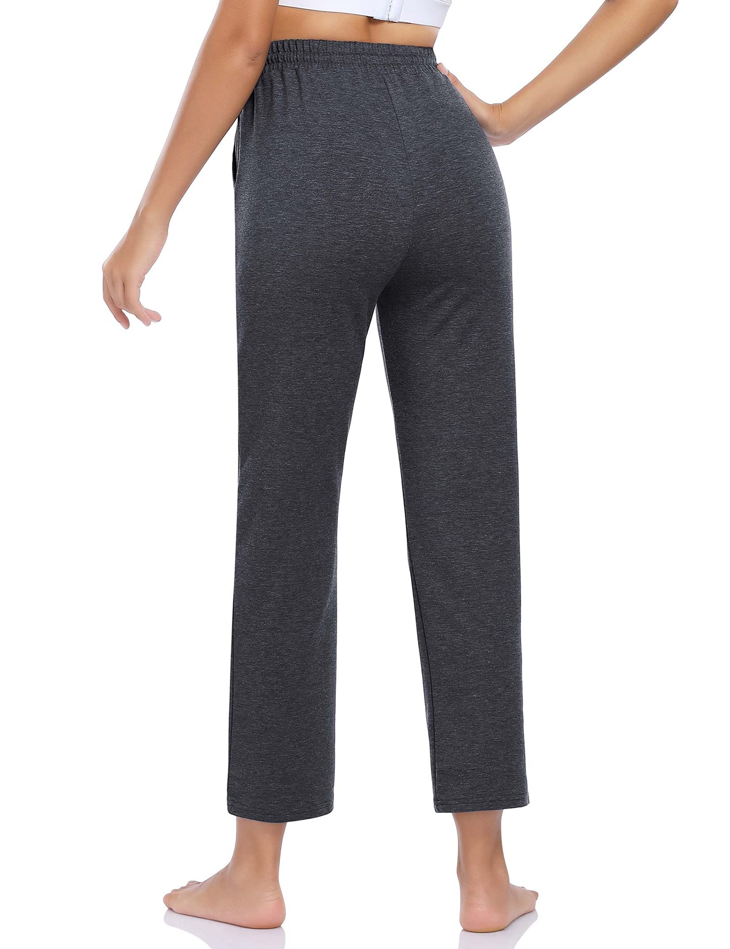 KOJOOIN Women’s Loose Fit Cotton Jogging Pants