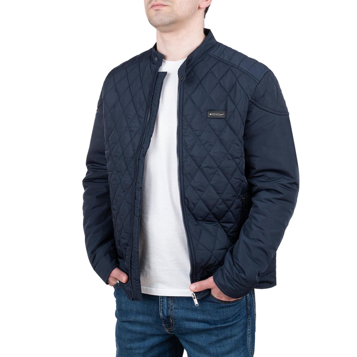 FALKENSTEJN Ilian Quilted Jacket – Stylish & Functional Men’s Transitional Coat