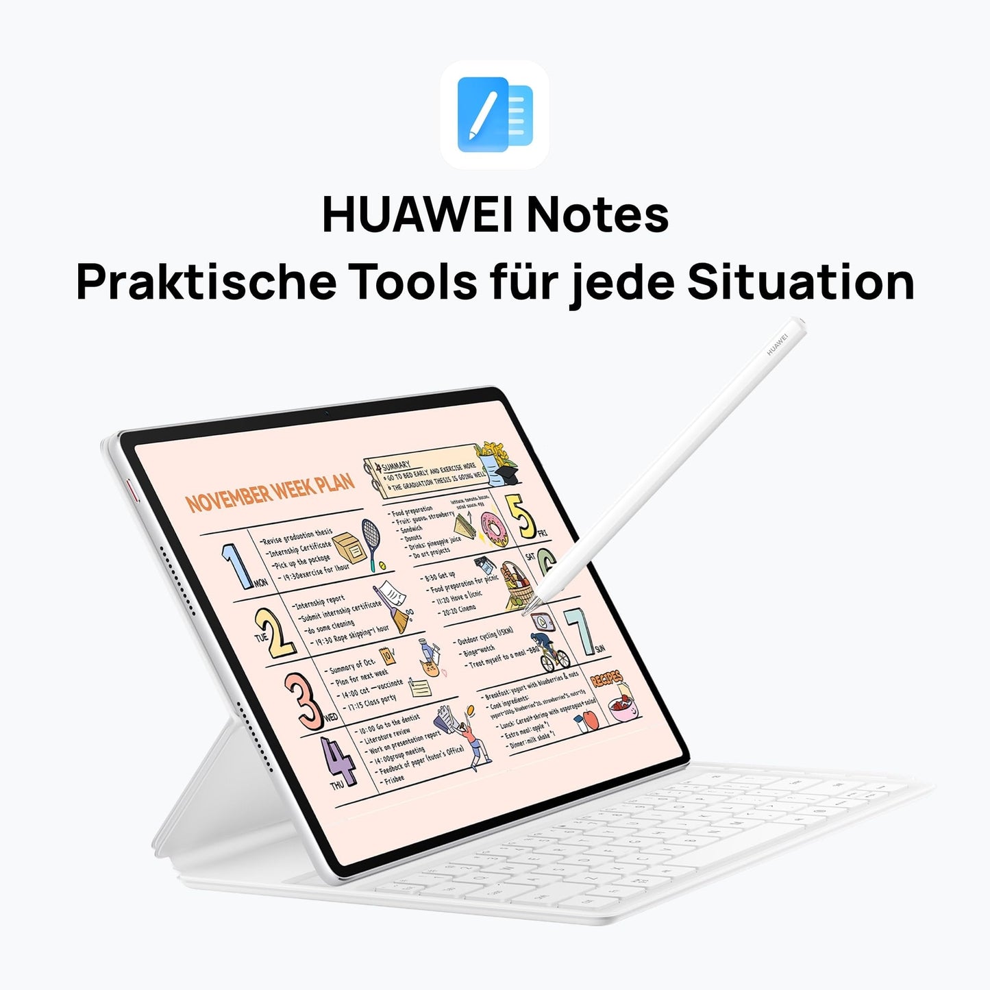 HUAWEI MatePad 12 x PaperMatte - 12" 2.8K, 144Hz, WiFi, Keyboard
