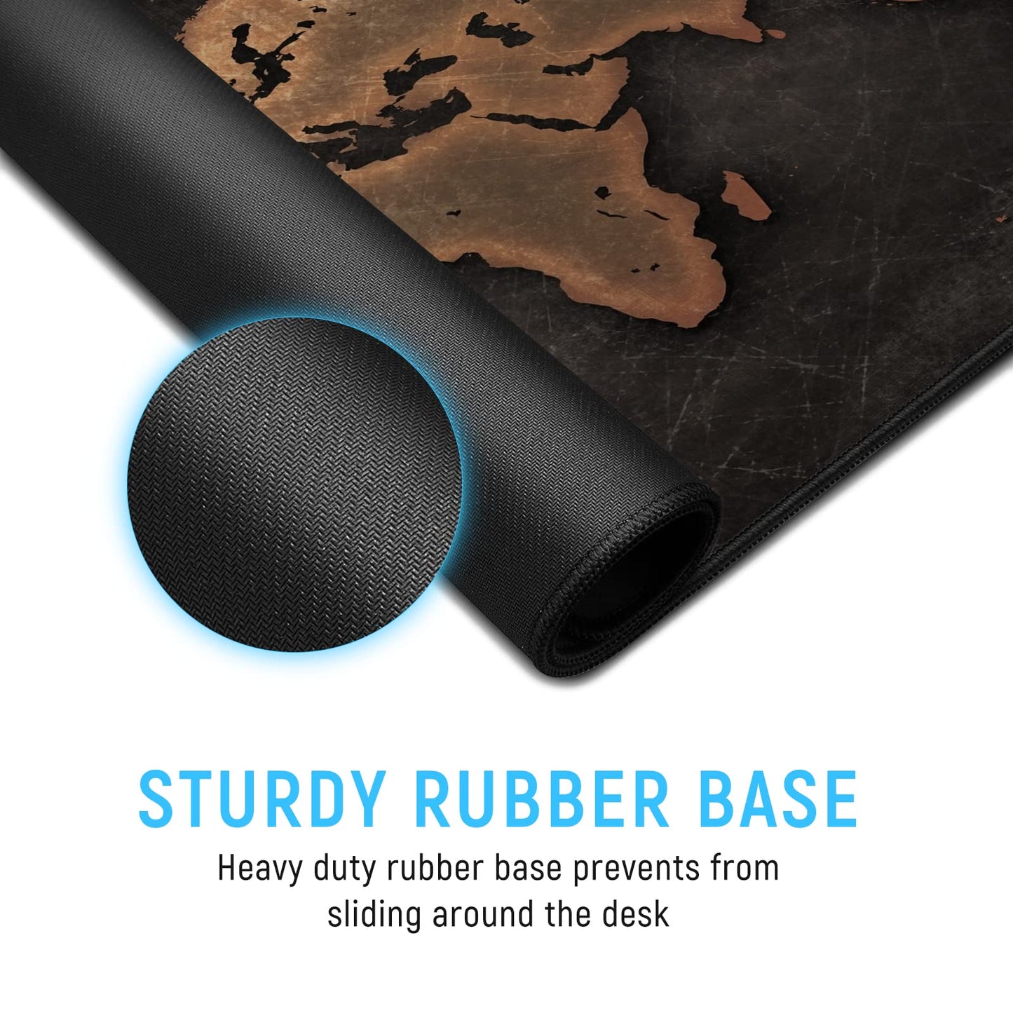 JIALONG Großes Mauspad mit Excel Tastaturkürzeln für Office, multifunktional, komfortabel Gaming Mousepad, Anti Rutsch Schreibtischunterlage für Büro und Zuhause 900x400mm