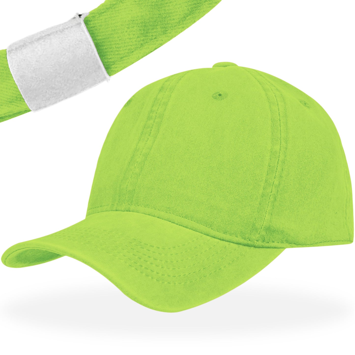 Herren Baseball Cap Kappe Baseball Cap Mütze Hut 100% Baumwolle Schirmkappe 6P