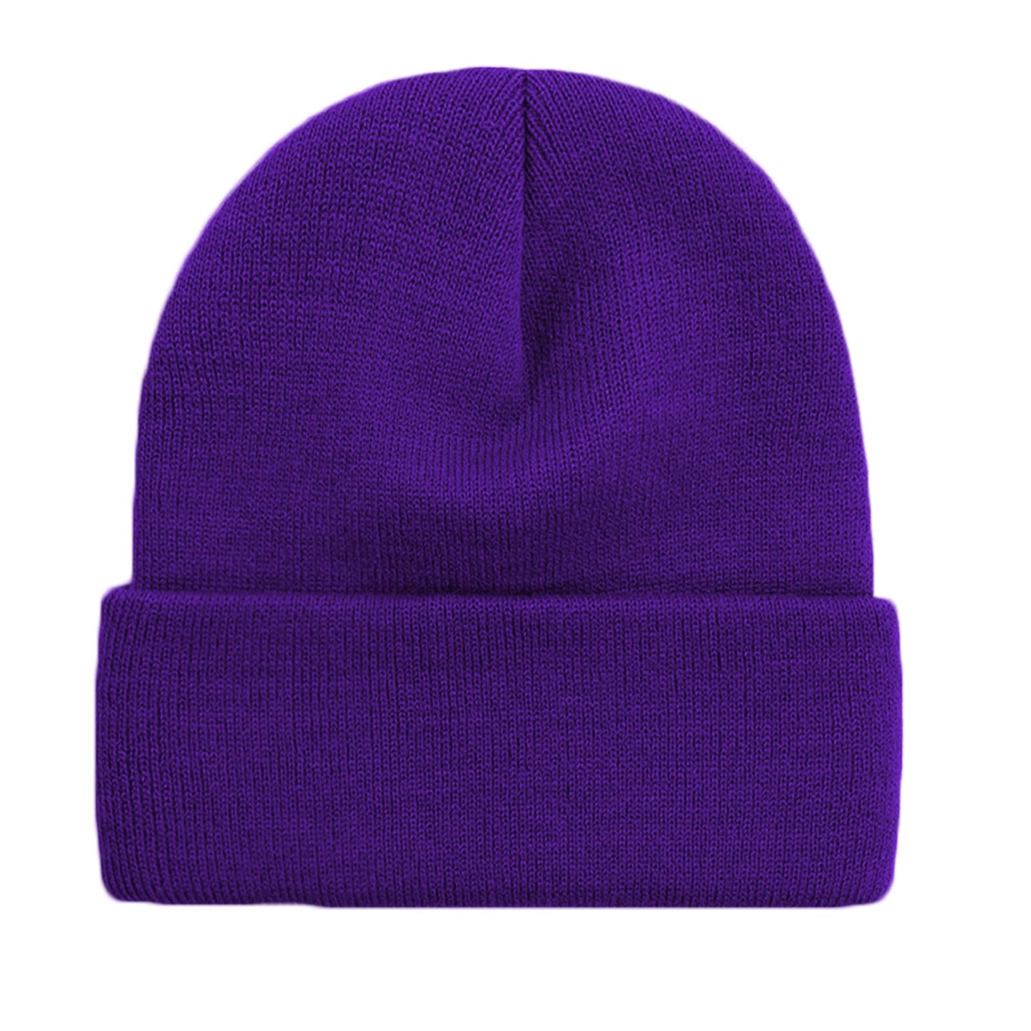 ZOORON 1&2 Pack Beanie for Men Women Slouchy Beanie Hats Winter Knit Caps Soft Ski Hat Unisex