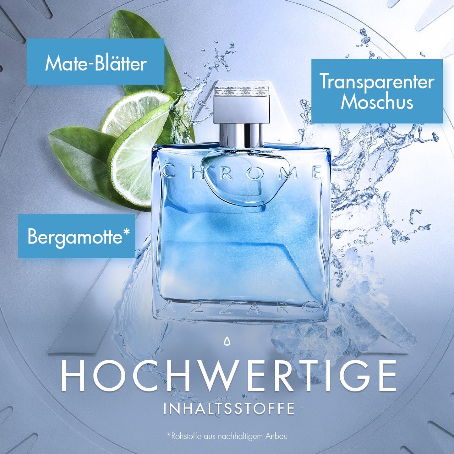 Azzaro Chrome Parfüm für Herren | Eau de Toilette Spray | Langanhaltend | Zitrisch-holziger Männer Duft |30ml