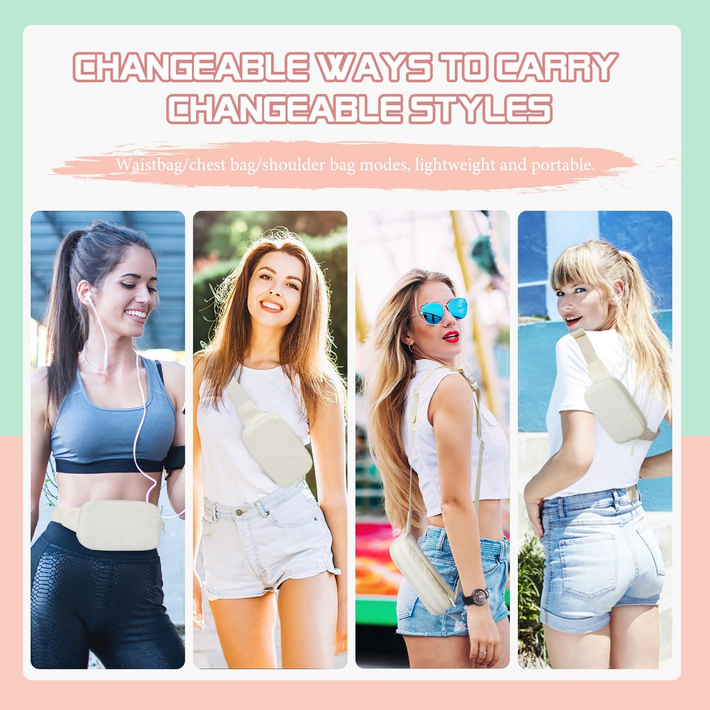 MoKo Running Waist Bag – Sports Fanny Pack
