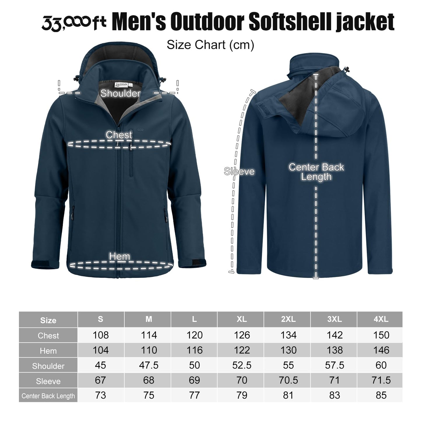 Men’s Waterproof Softshell Jacket