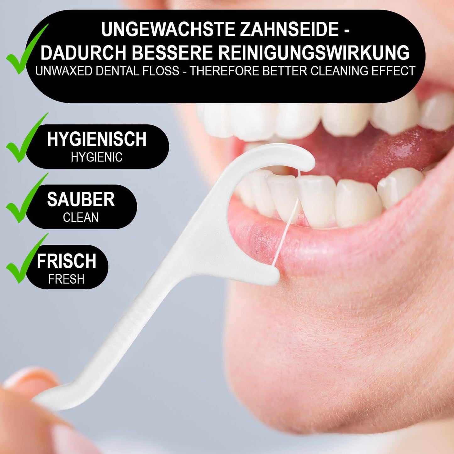 com-four® 120x Zahnzwischenraumbürste, Interdentalbürsten im Spender, Zahnpflege auf Reisen und unterwegs, Zahnreinigungsbürste mit Zahnstocher (120 Stück - im Spender)