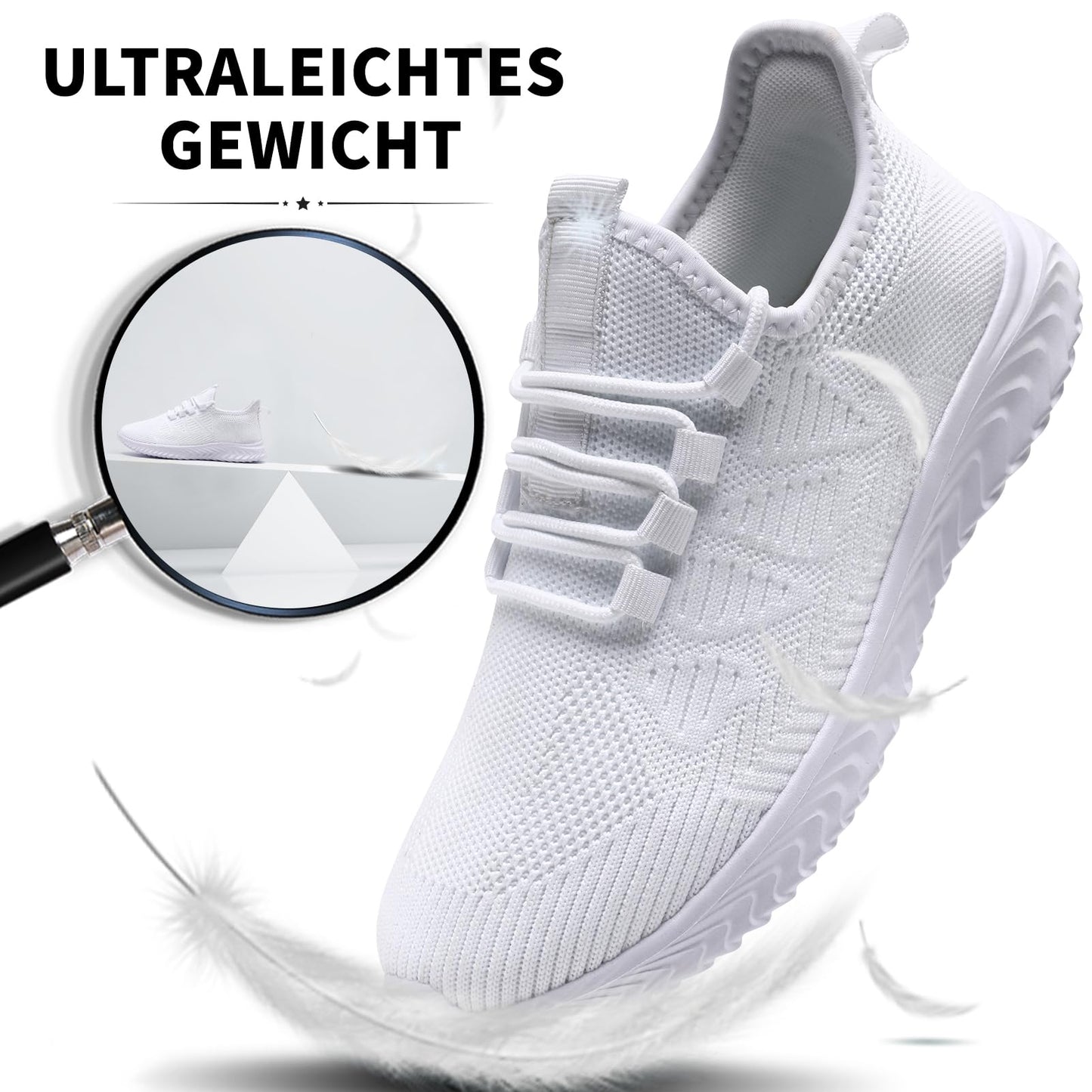 QIJGS Men’s Shoes – Slip-On Sports Sneakers