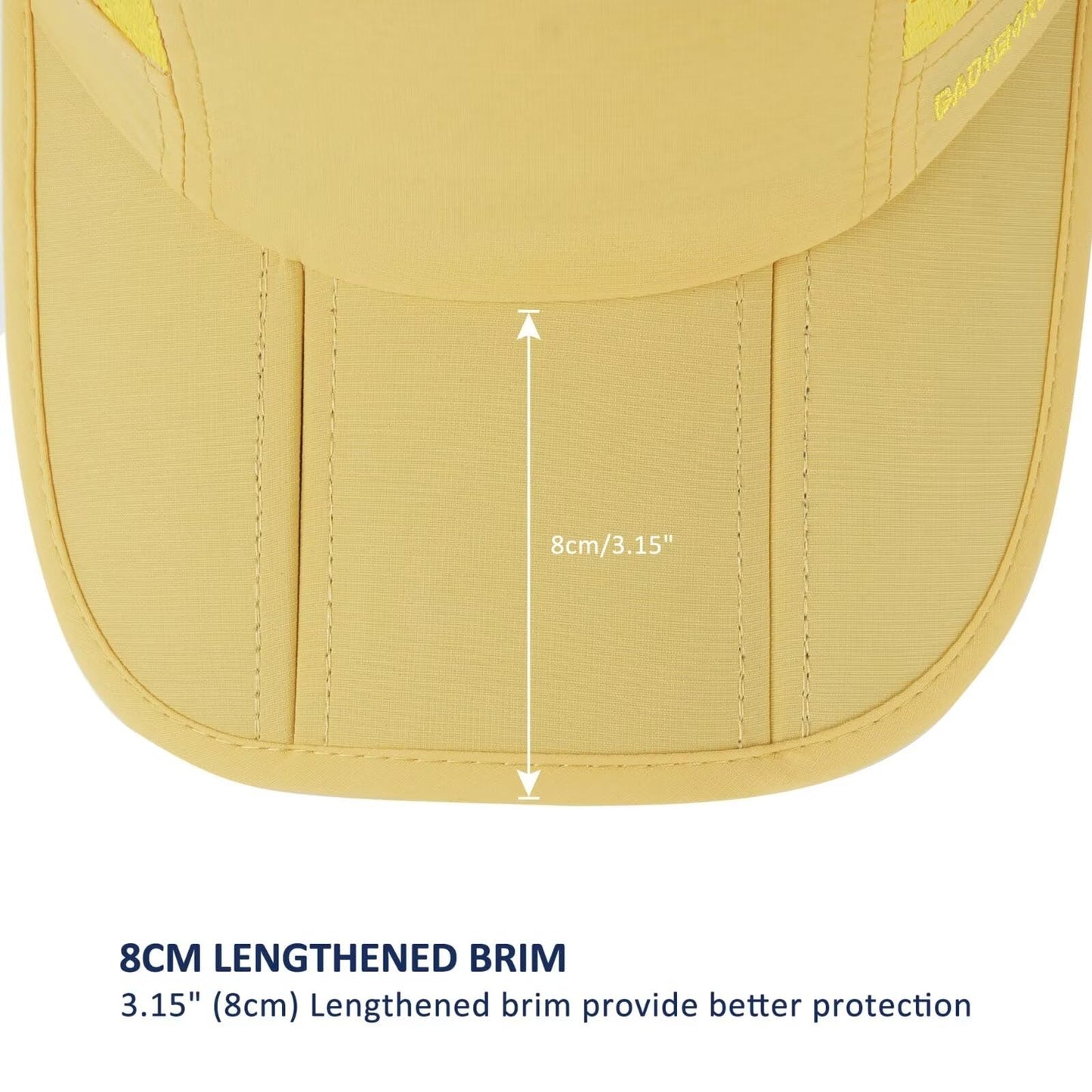 GADIEMKENSD Folding Outdoor Hat UPF 50+ Sun Protection Mesh Sport Hat