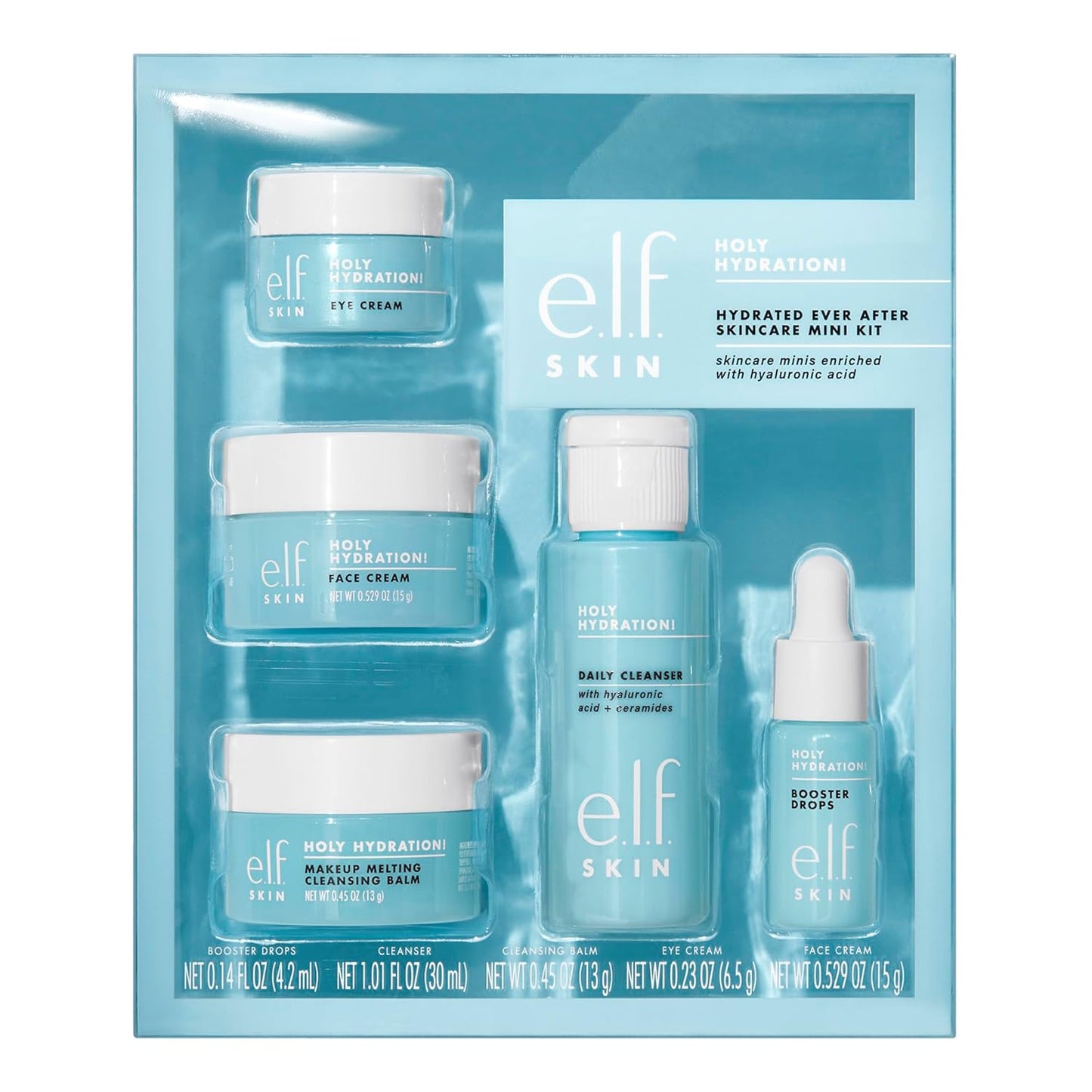 E.L.F. Skin Holy Hydration! Hydrated Ever After Skincare Mini Kit