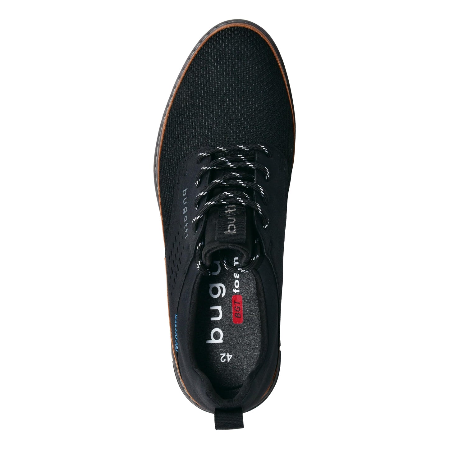 bugatti Men’s Sneakers – Breathable Lace-Up Casual Shoes